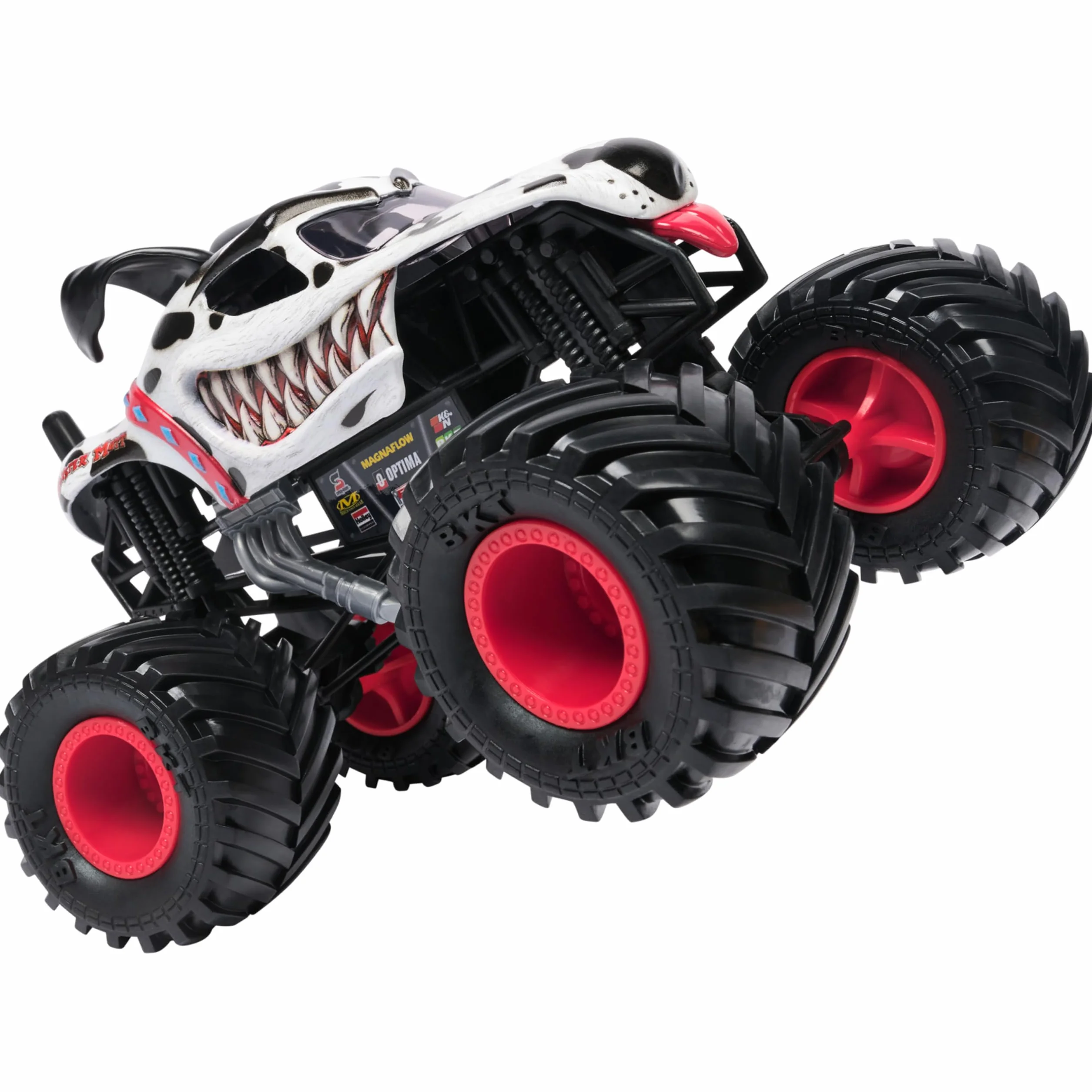 Monster Jam Zabawka samochód ciężarowy 1 do 24 mm dalmatyńczyk M27