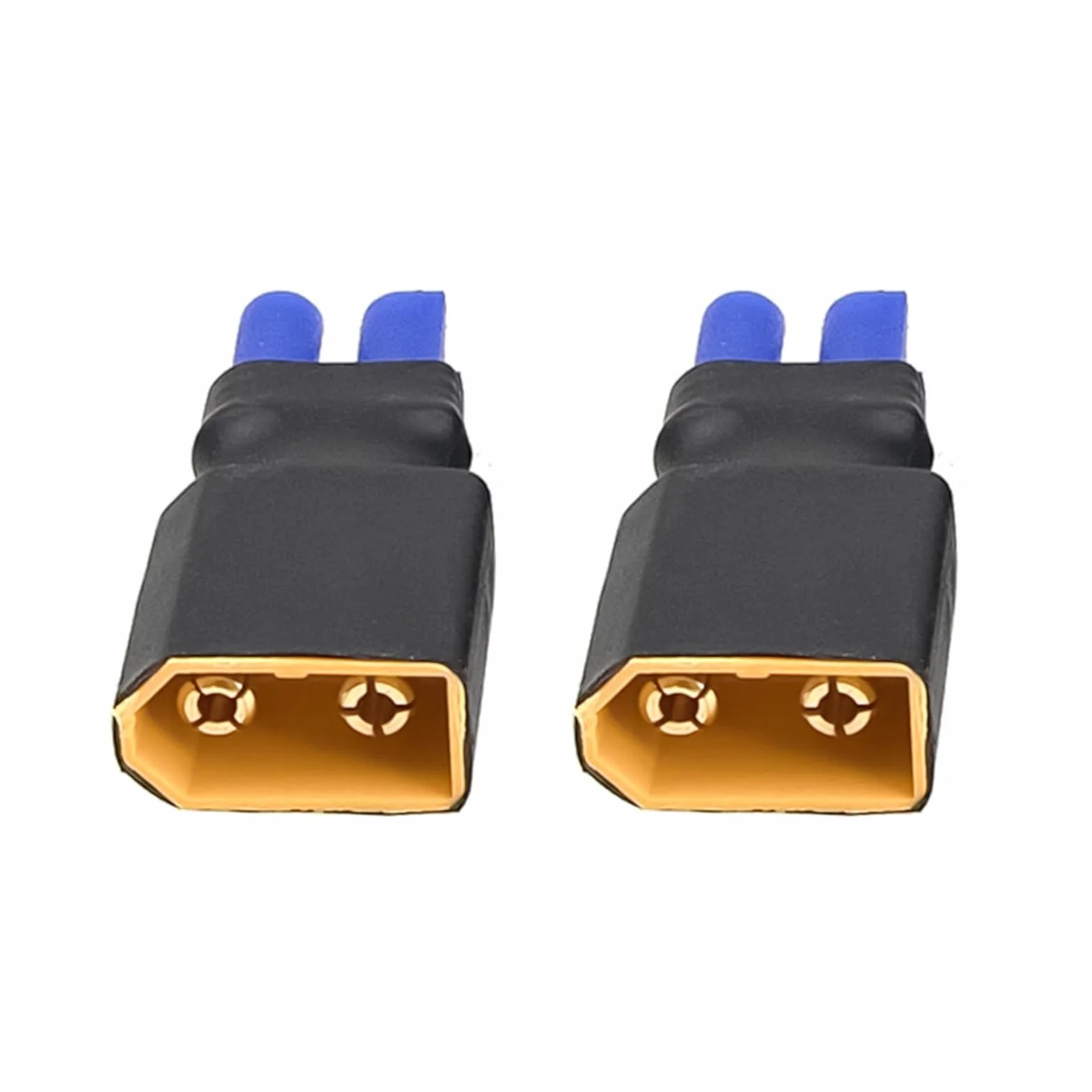 2 pary EC2 do XT60 męskie żeńskie złącza do drona samochodowego RC FPV Lipo NiMH ładowarka ESC