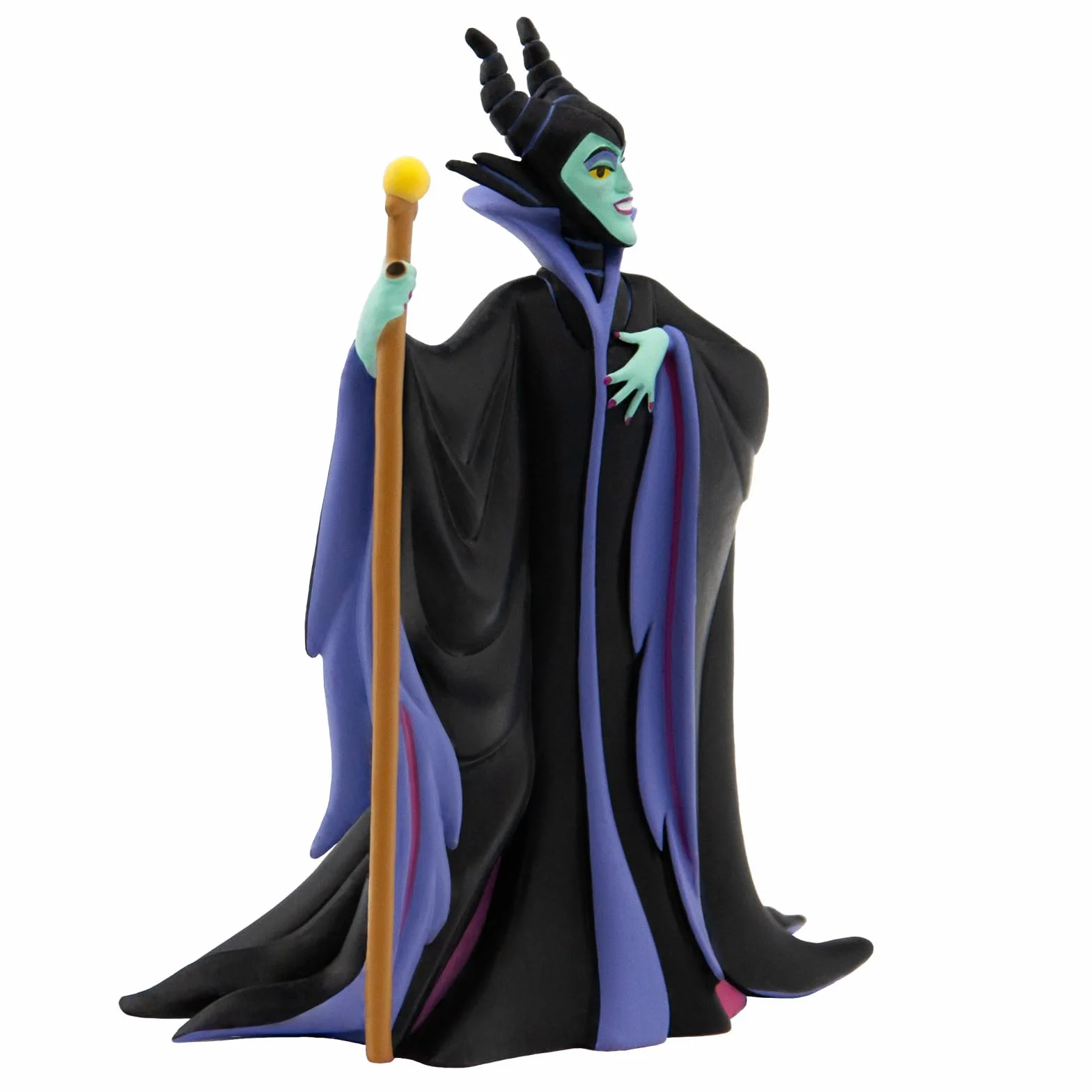 Bullyland 12556 - Figurka Maleficent, zła wróżka ze Śpiącej królewny Walta Disneya, ok. 10,3 cm, szczegółowa, idealna jako mały prezent dla dzieci w wieku 3 lat i starszych