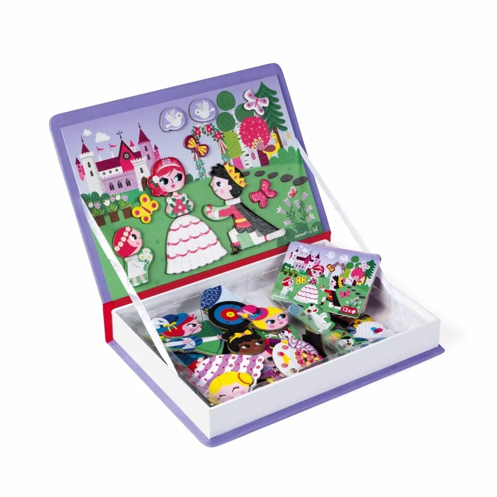 Janod Magneti'Book Princesses J02725
