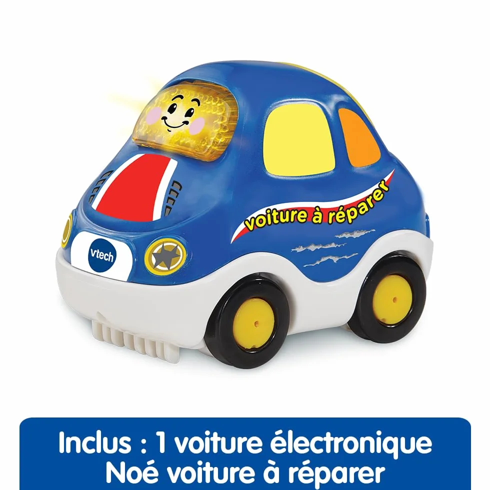 VTech - Tut Tut Bolides Garaż pojazdów, 80-583205, wielokolorowy