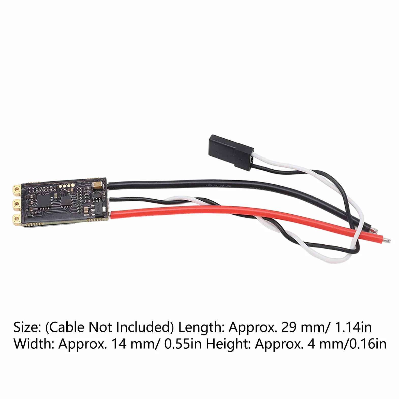 Keenso 35A BLHeli_S 2‑6S Lipo Brushless ESC do maszyny podróżniczej FPV Quadcopter Multirotor z osiami Drone