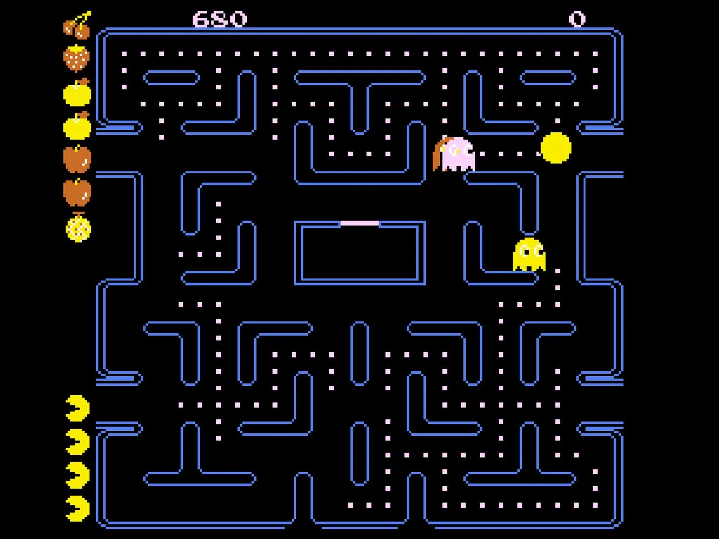Podwójna funkcja PAC-MAN (kompatybilna z systemami gier wideo Atari 2600+, Atari 7800+ i Atari 7800)
