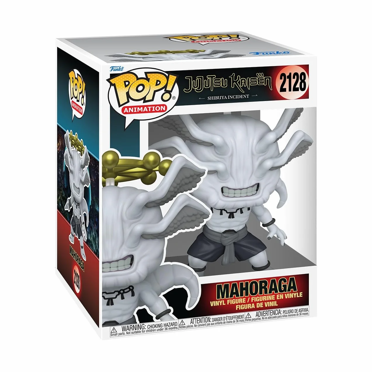 Funko Pop! Super: Jujutsu Kaisen - Mahoraga - winylowa figurka kolekcjonerska - pomysł na prezent - oficjalne towary handlowe - zabawka dla dzieci i dorosłych - fanów anime - figurka modelowa dla