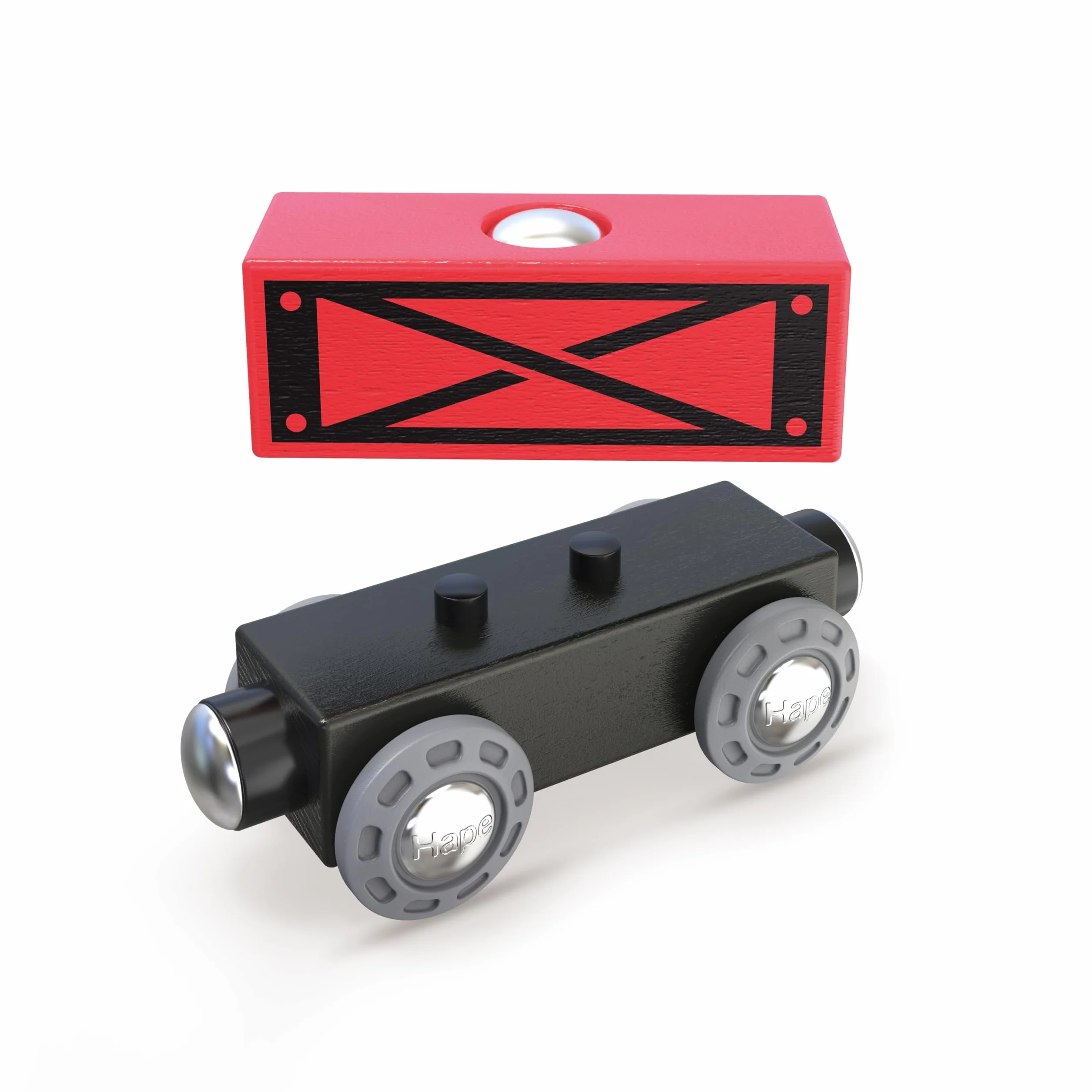 Hape Steam-Era Freight Railway Wooden Train Track Accessories