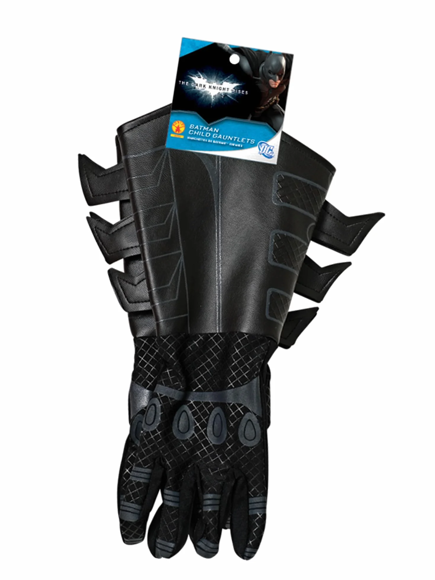 Rubie's 30741NS000 Batman rękawice dziecięce Dark Knight Kids Fancy Dress Accessory, Multi, jeden rozmiar