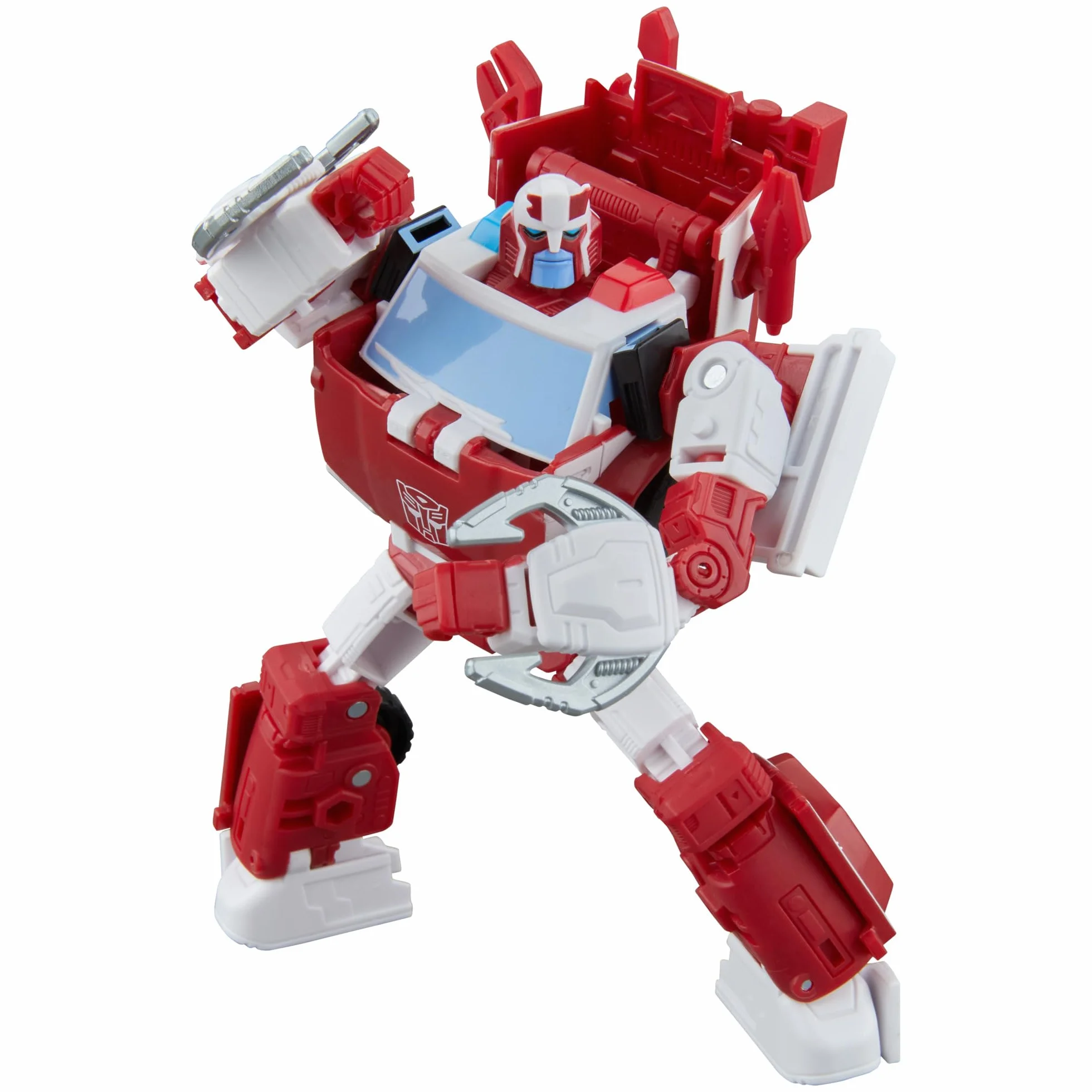 Autobot Ratchet z kolekcji Transformers: Age of the Primes, 14,5-centymetrowa przekształcająca się figurka klasy Deluxe, zabawkowe roboty dla dzieci w wieku od 8 lat