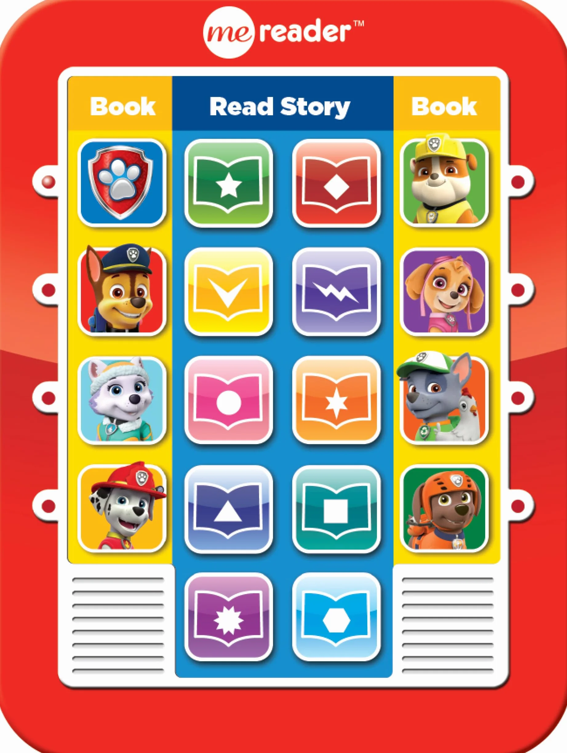 Nickelodeon - Paw Patrol Me Reader Electronic Reader and 8 Sound Book Library - PI Kids: Me Reader: 8-Book Library and Electronic Reader
