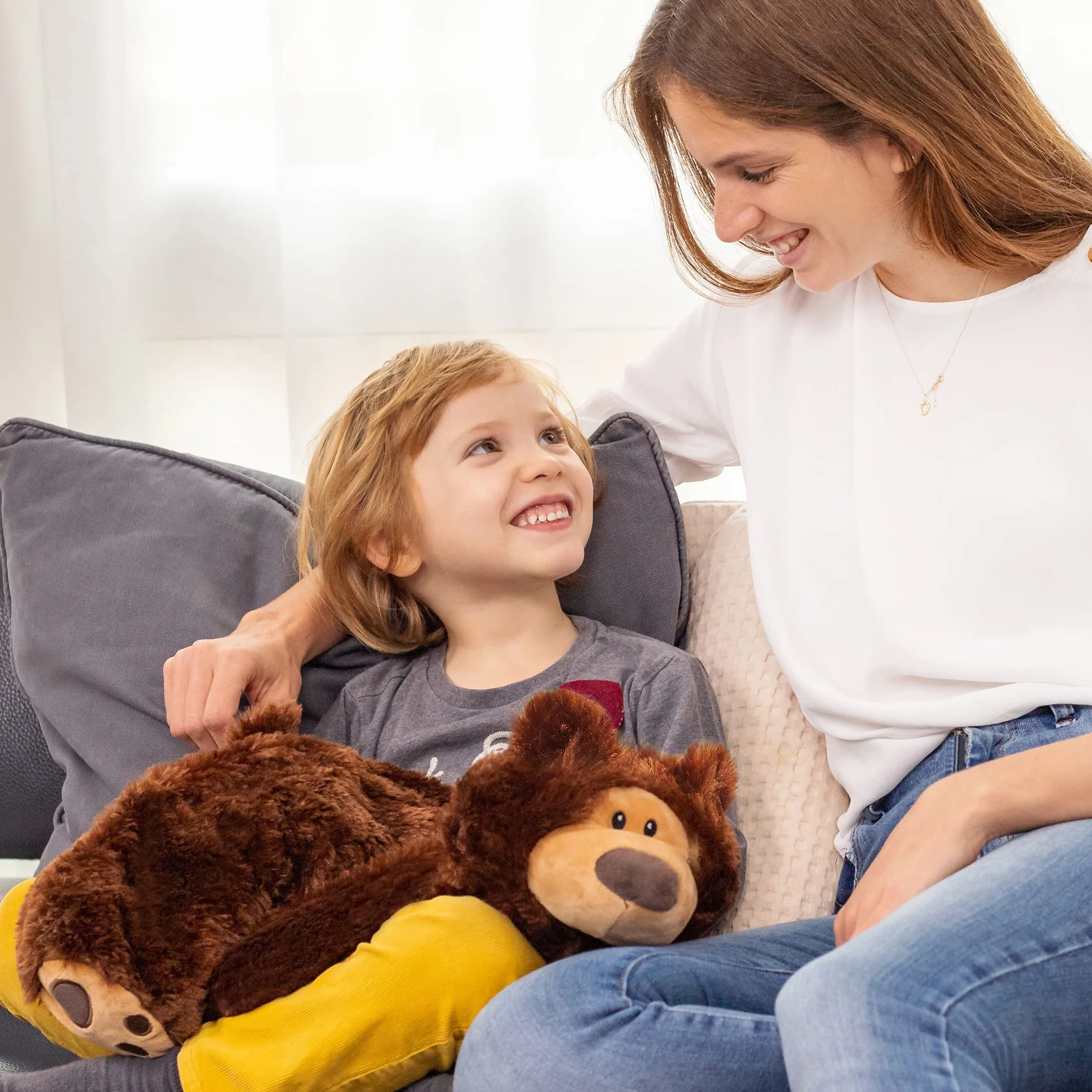 Obciążnik Dla Dzieci 2 kg Sensoryczny Zwierzak Na Kolana Autyzm ADHD Lęki