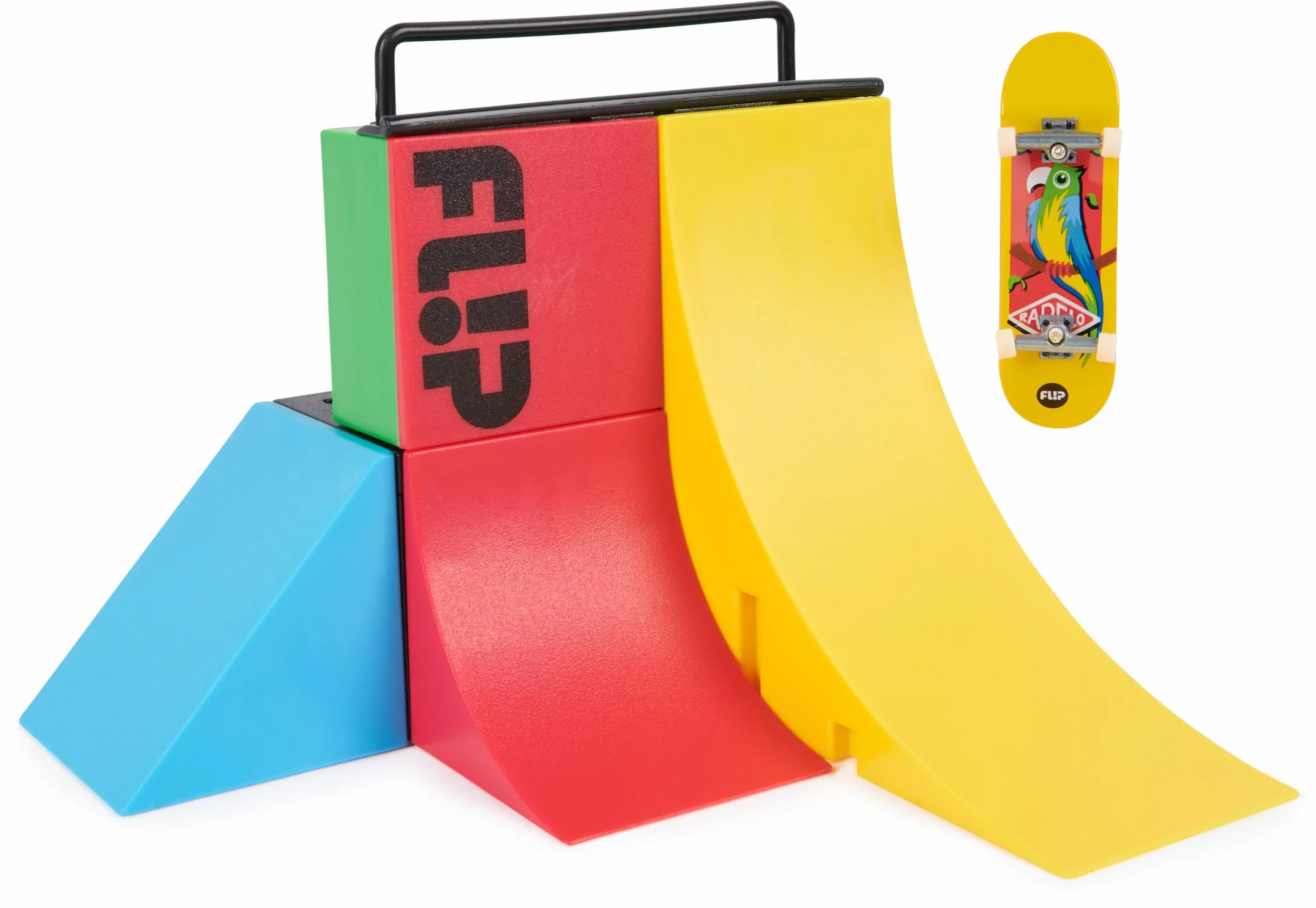 Tech Deck X-Connect zestaw startowy – Competition Wall 2.0 zestaw ramp z autentyczną tablicą na palce marki Flip i akcesoriami, od 6 lat