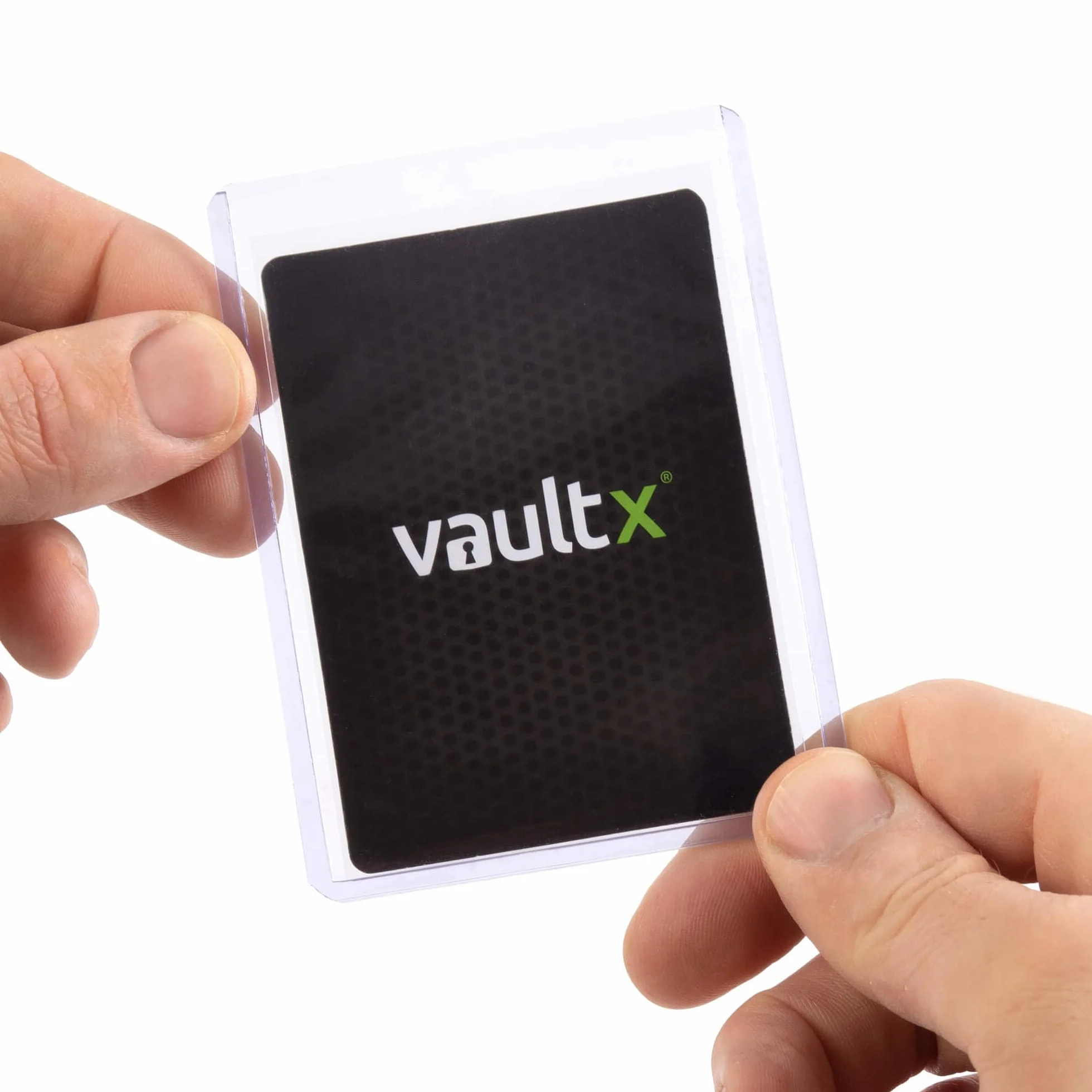 Vault X Toploadery 35pt, karty kolekcjonerskie, wyjątkowo grube premium, sztywne etui bezszwowe 3" x 4", twarde koszulki, przezroczysta ochrona do gier kolekcjonerskich, TCG (opakowanie 50 szt.)