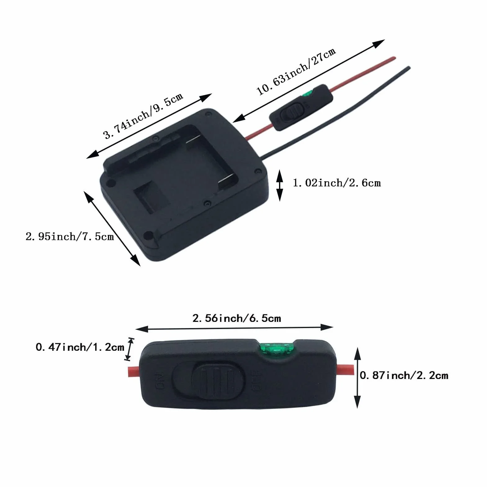 Złącze Zasilania Stacji Dokującej Zestaw do Konwersji 18V Adapter do Baterii Konwerter do Serii Bosch BAT 18V Bateria Litowa BAT622 BAT609 BAT618G BAT609G BAT618