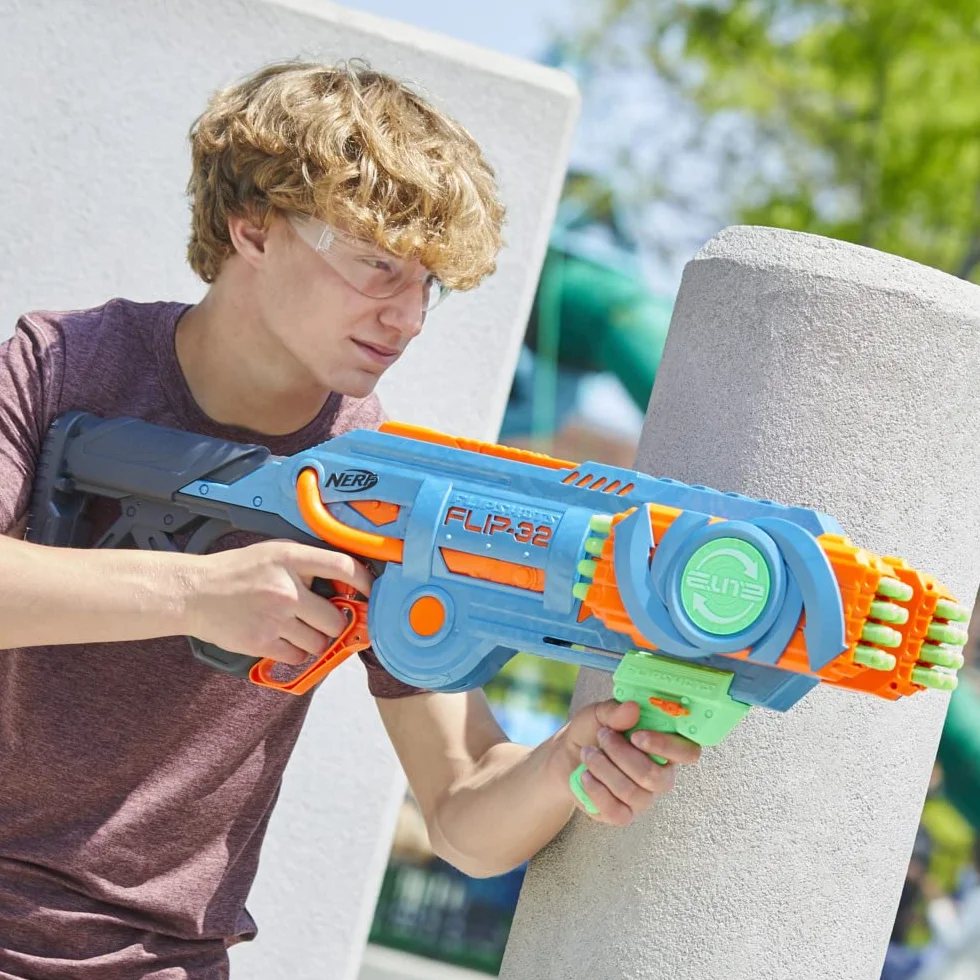 Nerf Elite 2.0 Flipshots Flip-32 Blaster, 32-dart Capacity