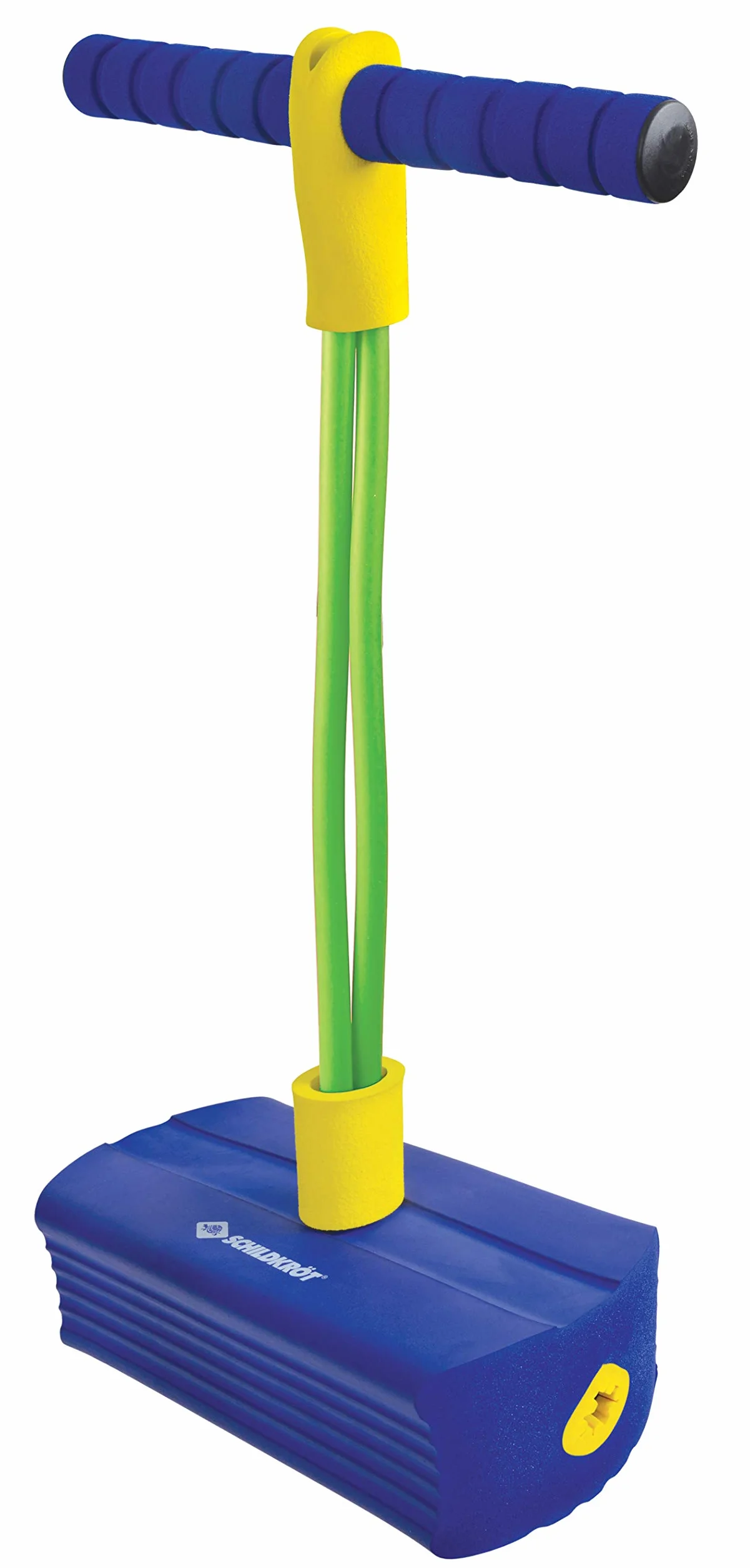 Schildkröt Fun Jumper piszczący Bungee Jumper z pianki z miękkimi uchwytami dla dzieci od 3 lat