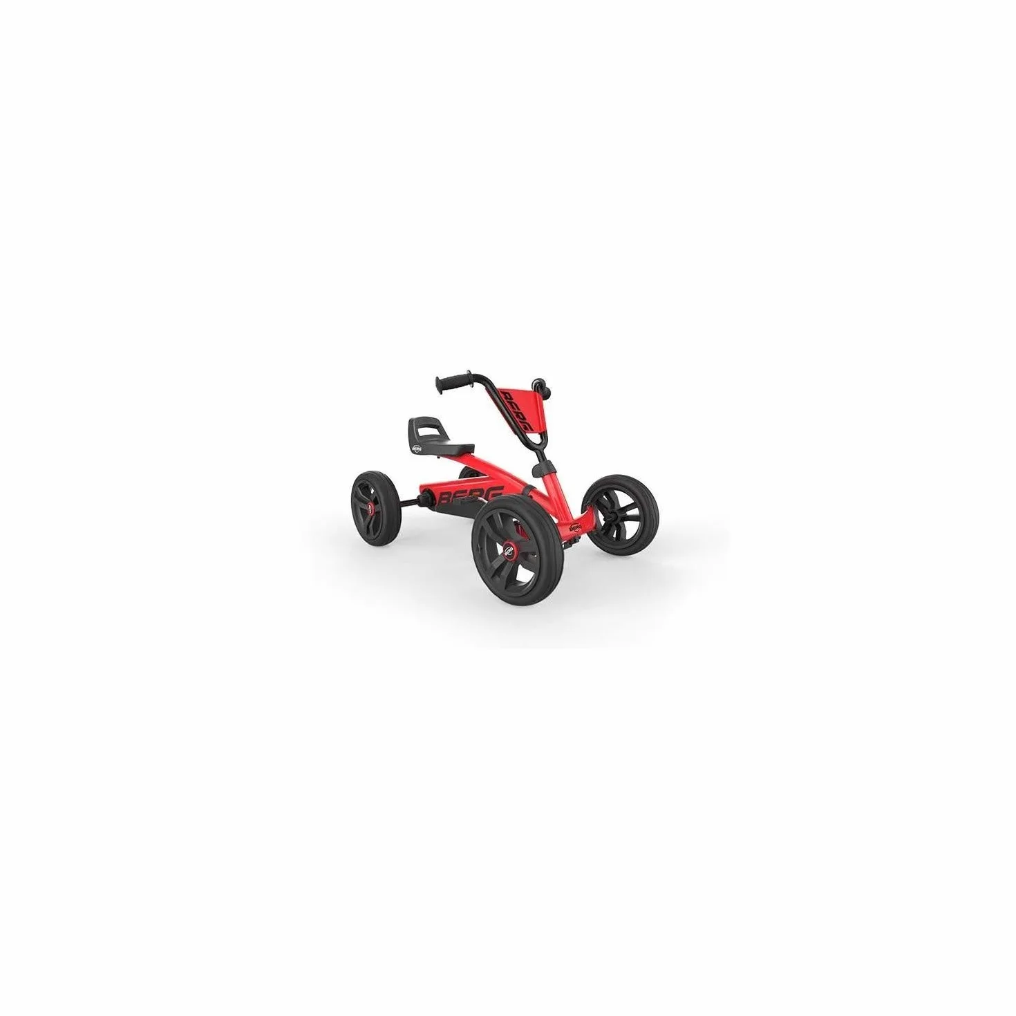 BERG Buzzy Red Gokart, pojazd dziecięcy, samochód na pedały, zabawka dla dzieci, wysoki poziom bezpieczeństwa i stabilności, Kettcar od 2 lat