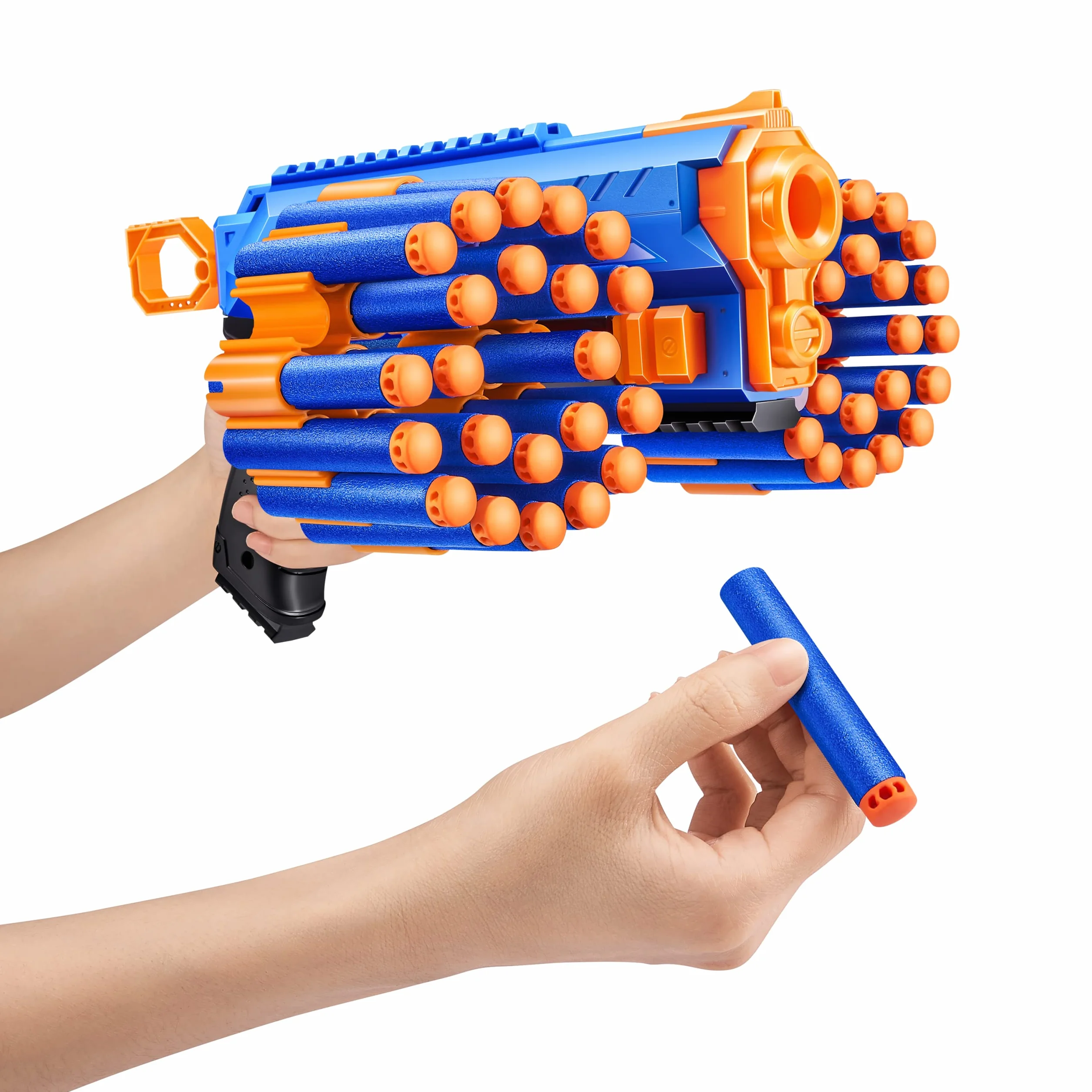 XSHOT Insanity Manic Blaster Dual Pack by ZURU with 48 Darts, Air Pocket Technology Darts and Dart Storage, Outdoor Toy for Boys and Girls, Teens and Adults