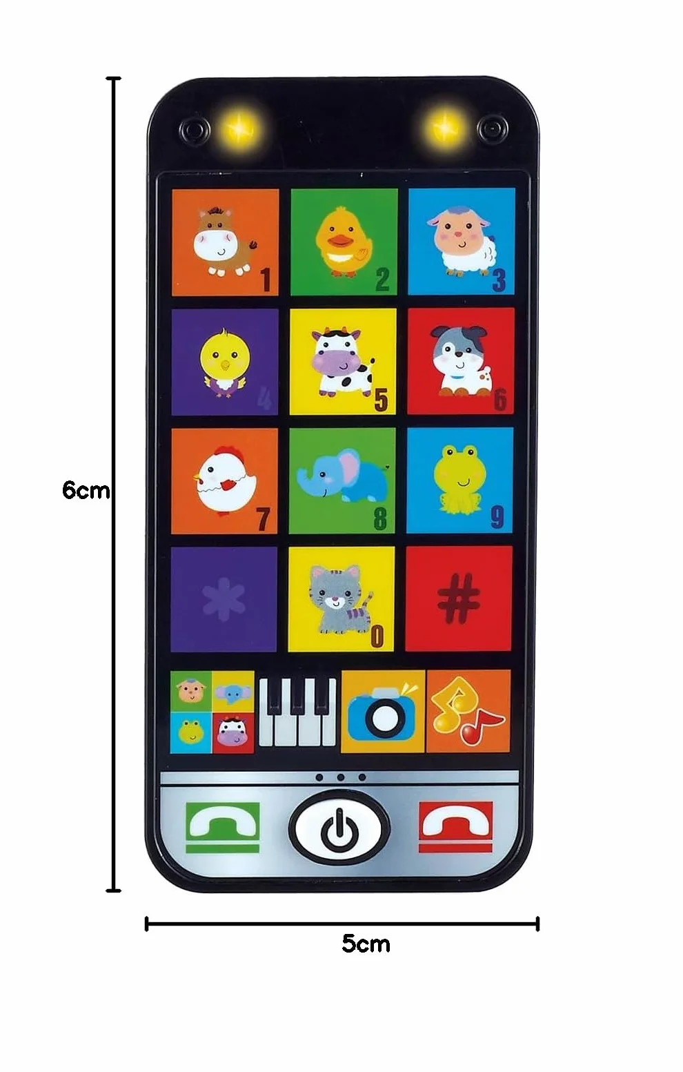TACHAN - Zestaw Klucze i telefon dla dzieci - Muzyka i dźwięki - Zabawka wczesnego dzieciństwa - z latarką (CPA Toy Group 782T00836)