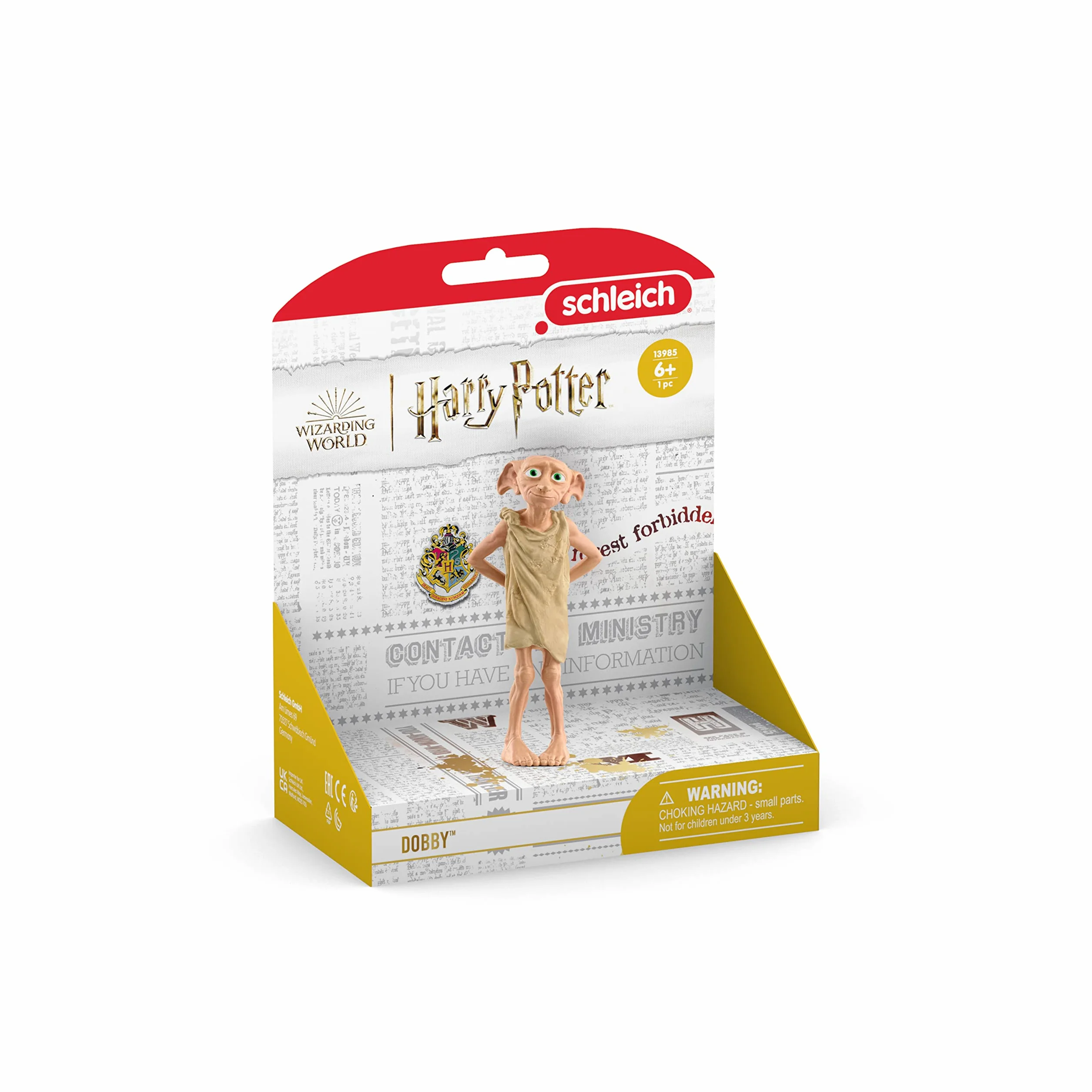 schleich HARRY POTTER | Zgredek 13985 | realistyczna figurka | do zabawy, dekoracji lub kolekcji | świetny prezent dla dzieci i kolekcjonerów | figurka od 6 lat | 3 x 4 x 8 cm