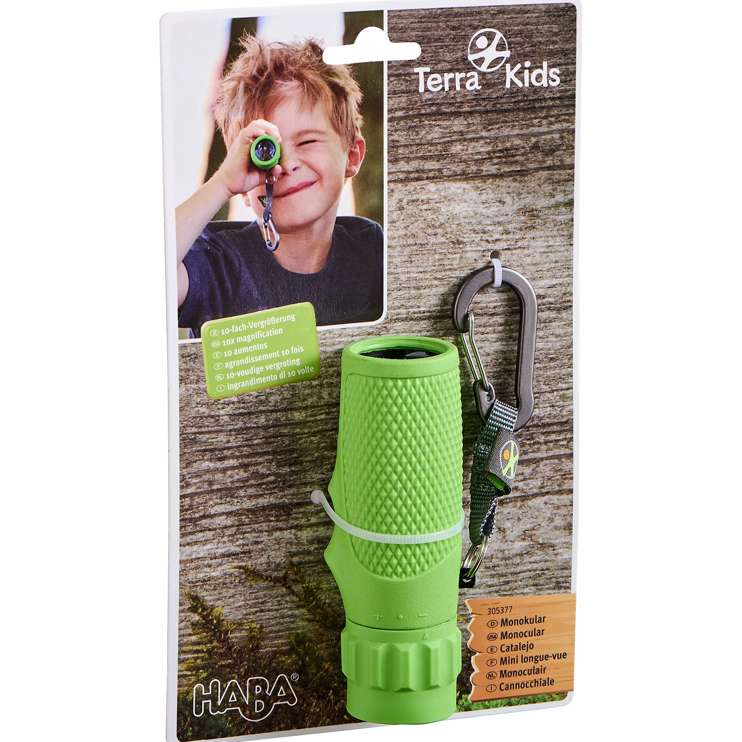 HABA Monokular Terra Kids z karabińczykiem