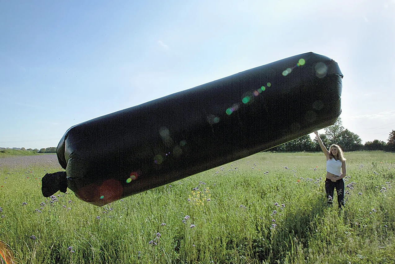 PEARL Balon słoneczny: olbrzymi solarny statek powietrzny – leci do 50 metrów wysokości (Solar Zeppelin, zabawka dla dzieci na zewnątrz, zeppelin solarny do samodzielnego budowania)