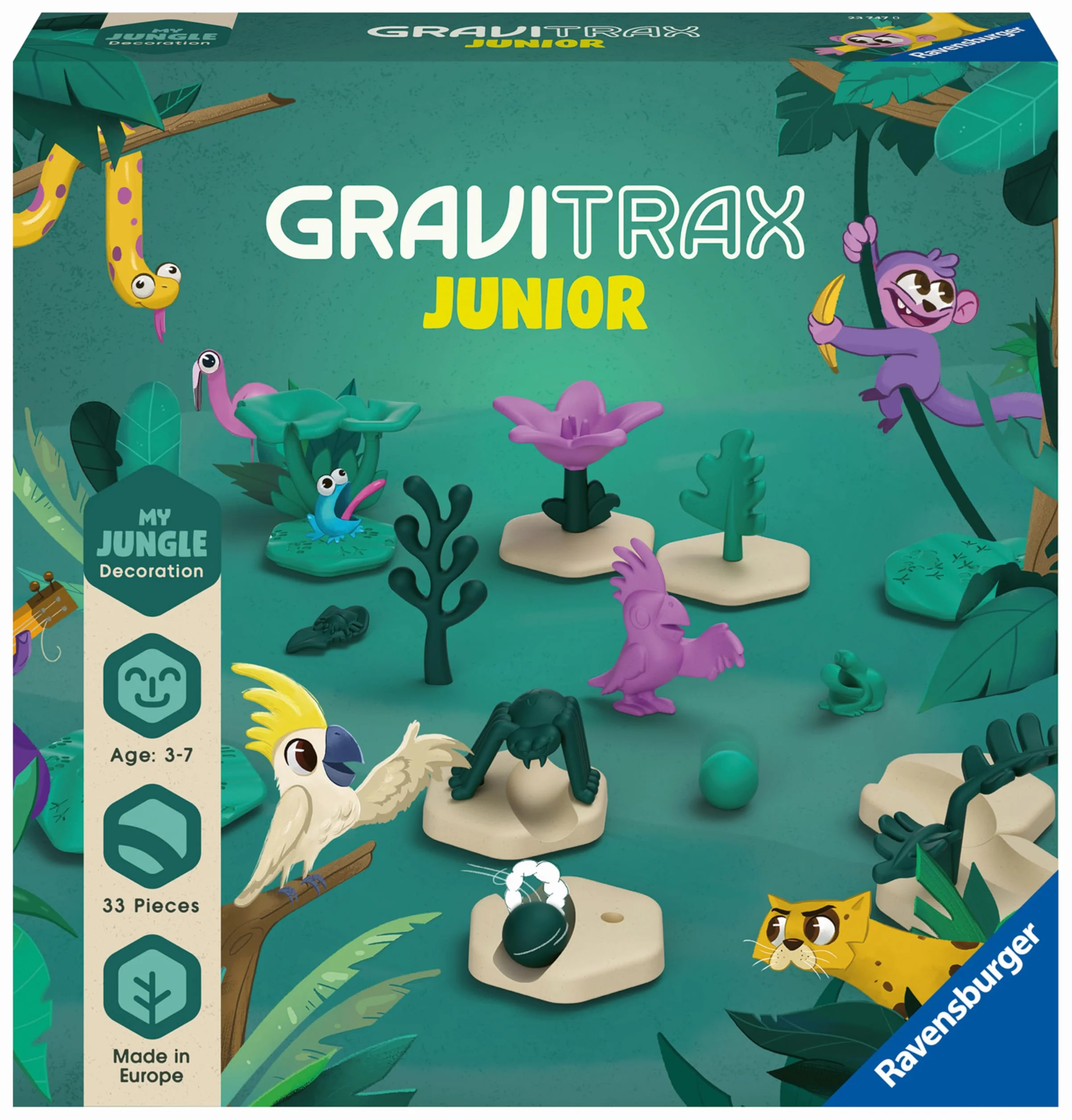 Ravensburger Gravitrax Junior Zestaw Uzupełniający Dżungla