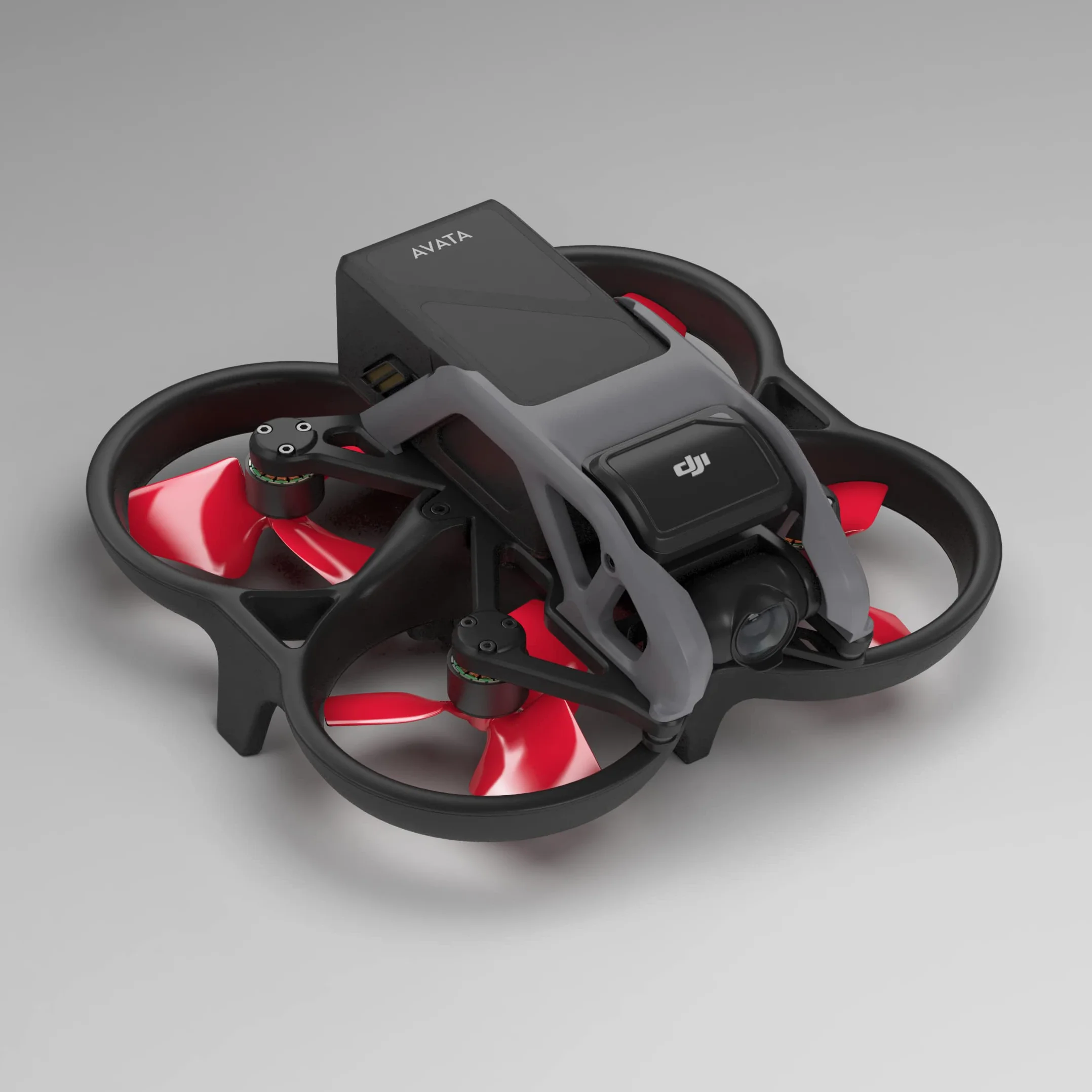 Master Airscrew Śmigła 3-łopatowe Upgrade do DJI Avata - Czerwone, 4 sztuki
