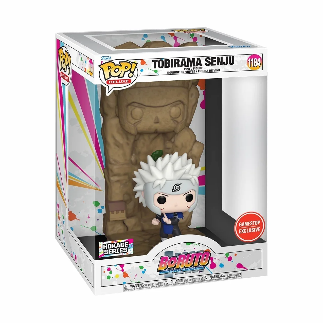 Funko Pop! Deluxe Tobirama Senju #1184 Vinyl Figure - Naruto Hokage Series Special Edition