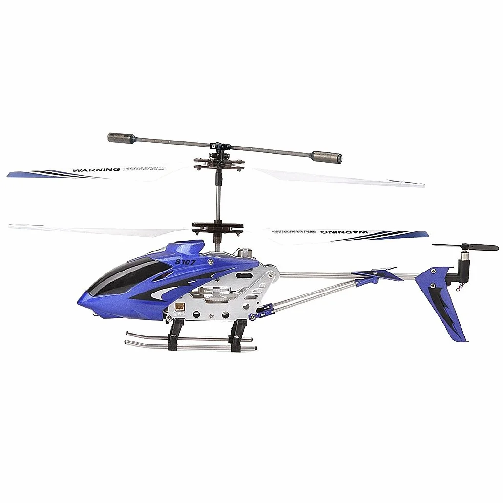 Syma S107G 3,5-kanałowy mini metalowy helikopter RC zdalnego sterowania niebieski