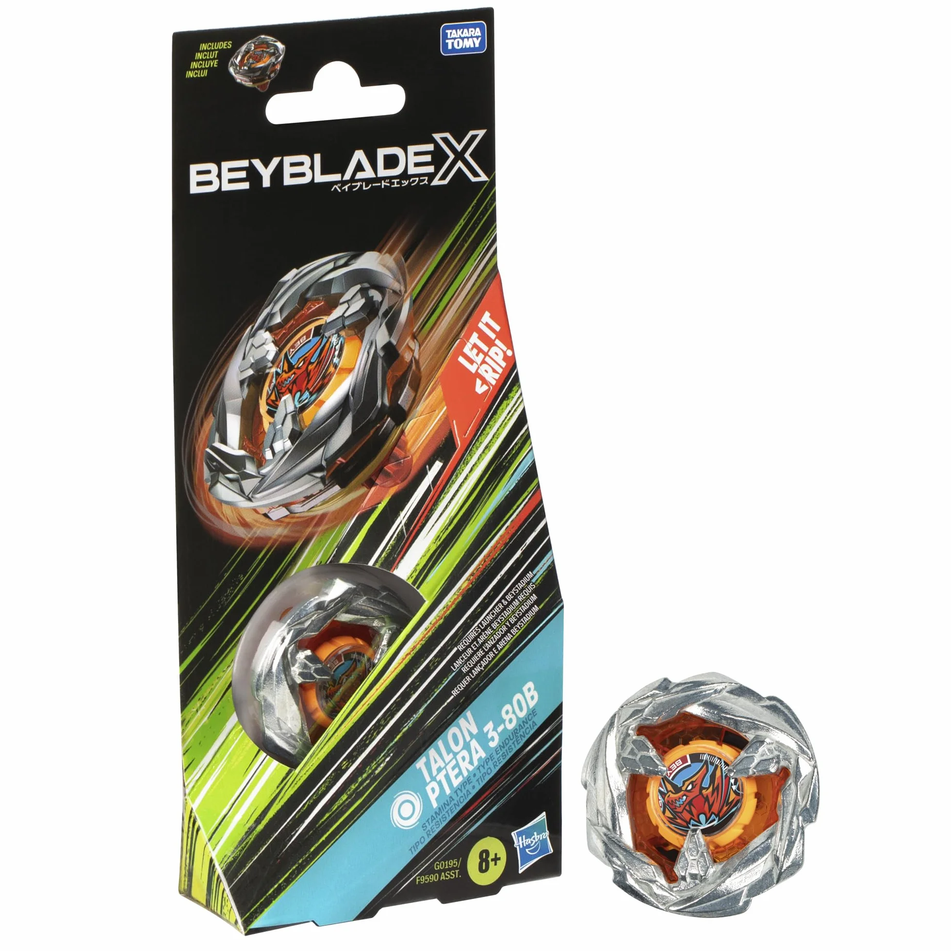 Beyblade X Booster Pack bączek obcas Ptera 3-80B