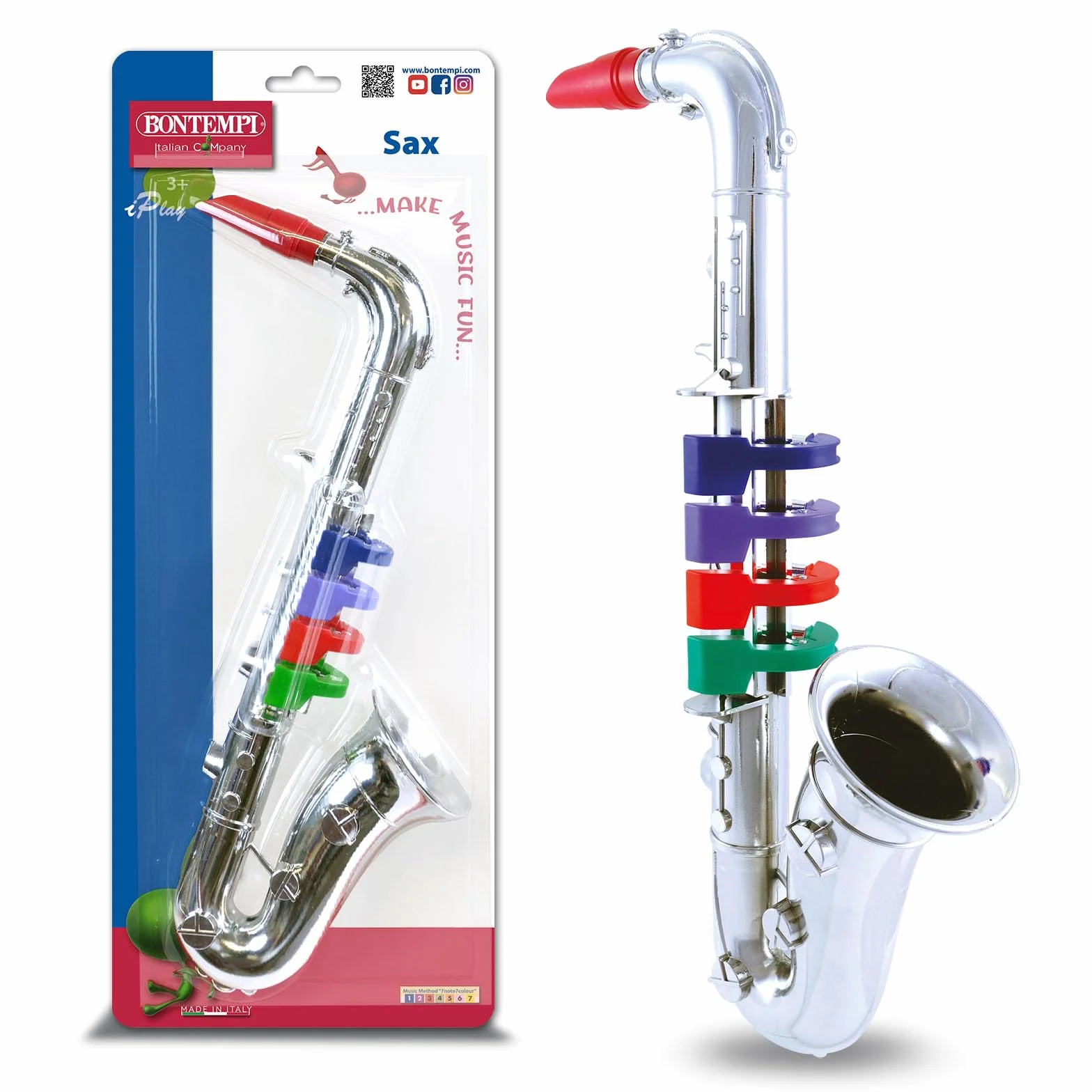 Bontempi 32 3902 saksofon, szary