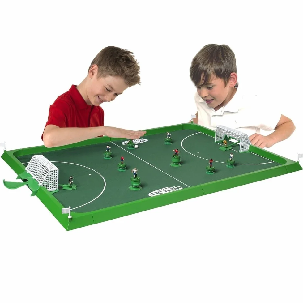 IDEAL, Total Action Football: Fast paced table top football action game!, Family Games, For 2-4 Players, Ages 6+