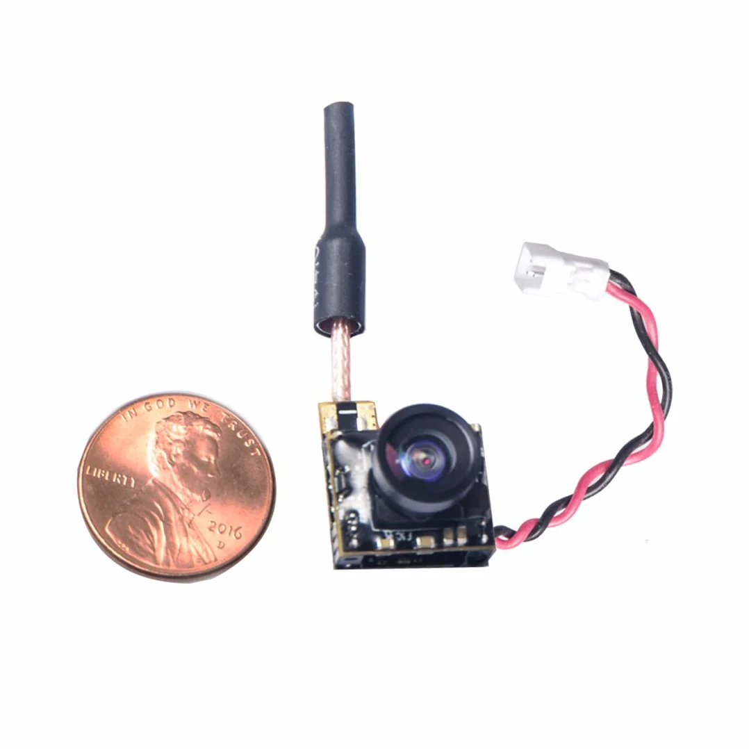 WT05 Micro AIO 600TVL kamera tylko 3,4 g 5,8 GHz 25 mW Nadajnik FPV z anteną dipolową mosiężną Combo do drona FPV Quadcopter