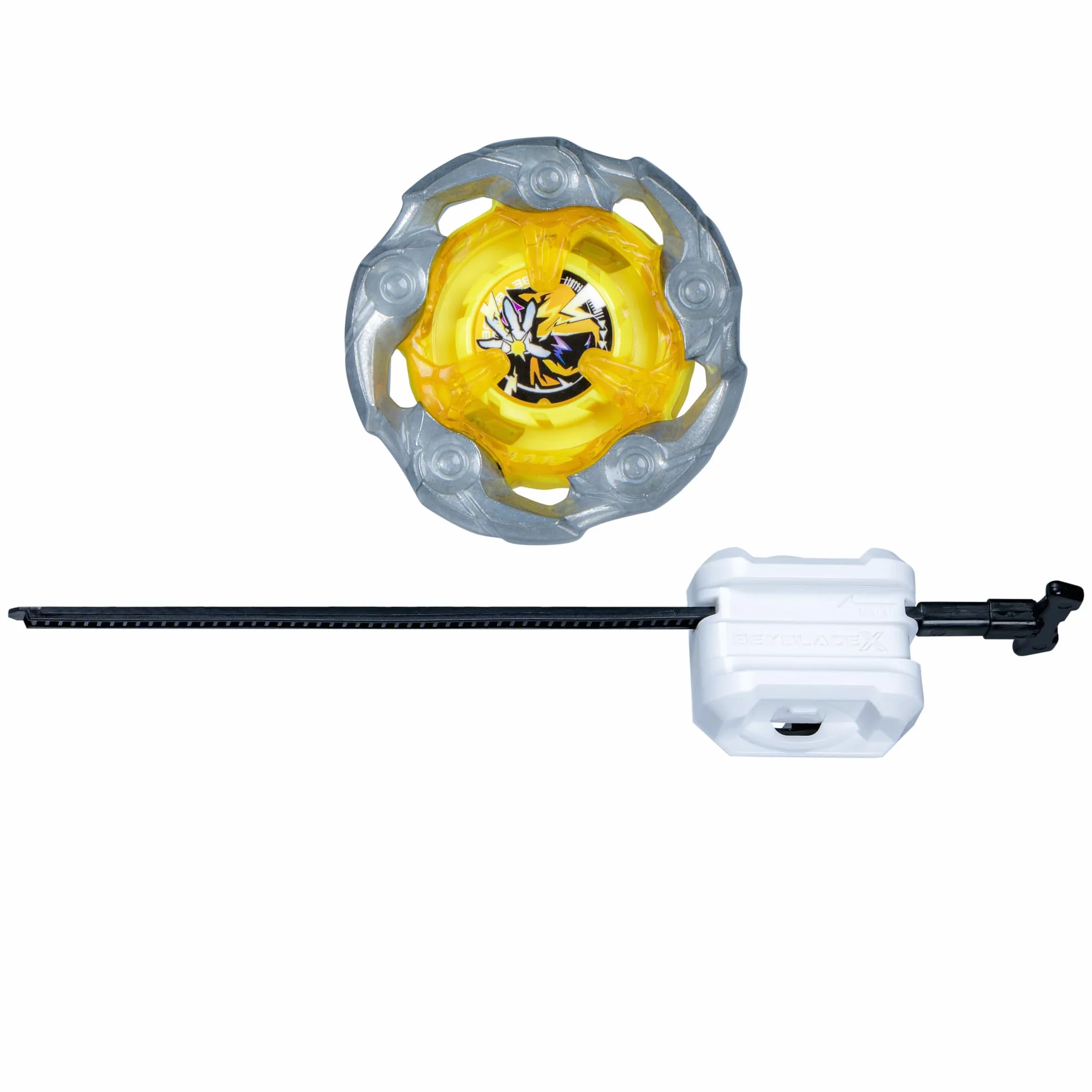 Pakiet startowy Beyblade X Wand Wizard 5-70DB UX, bączek i wyrzutnia