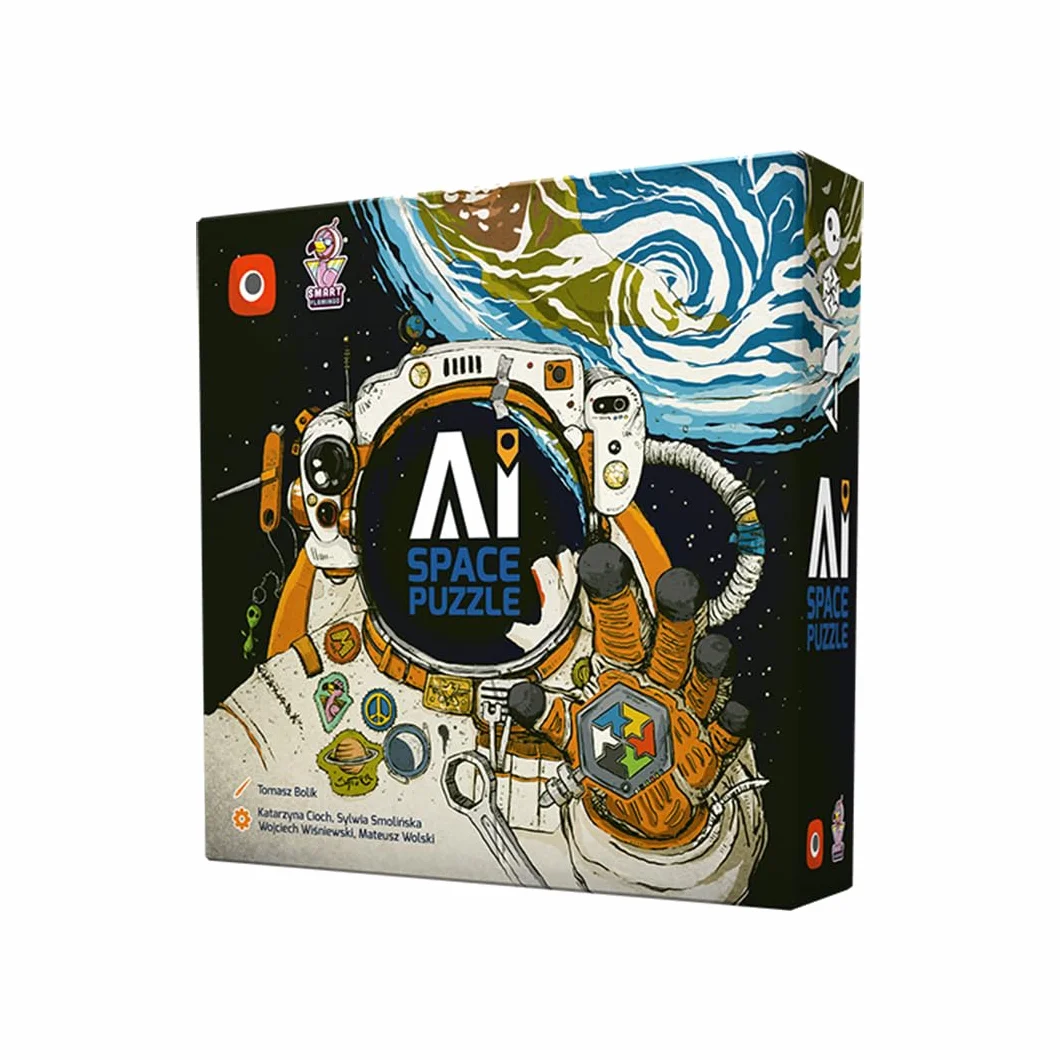 Smart Flamingo AI Space Puzzle Cooperative Sci-Fi Board Game 2-5 Players 30 Minutes
