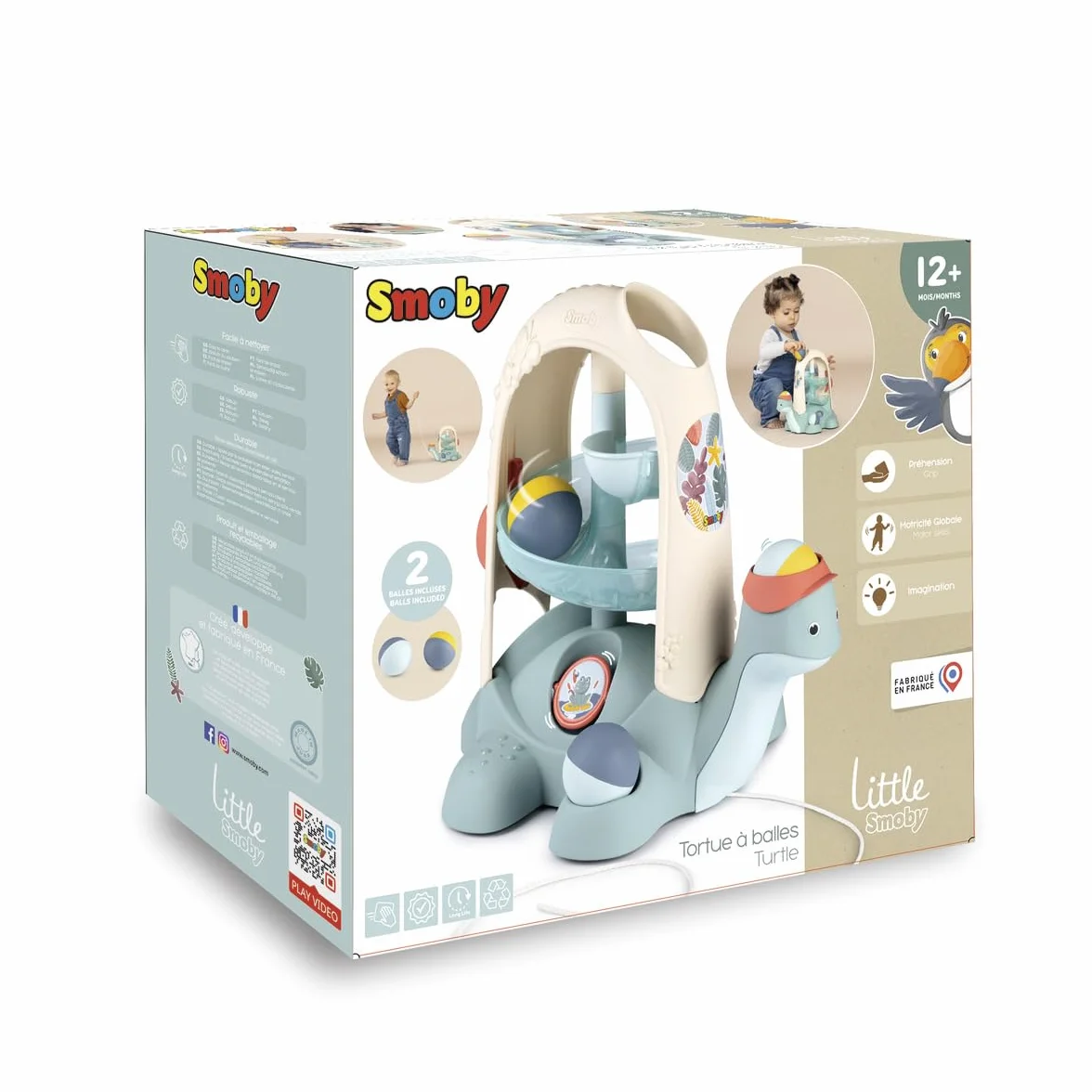 Smoby 7600140310 Little Smoby Żółw