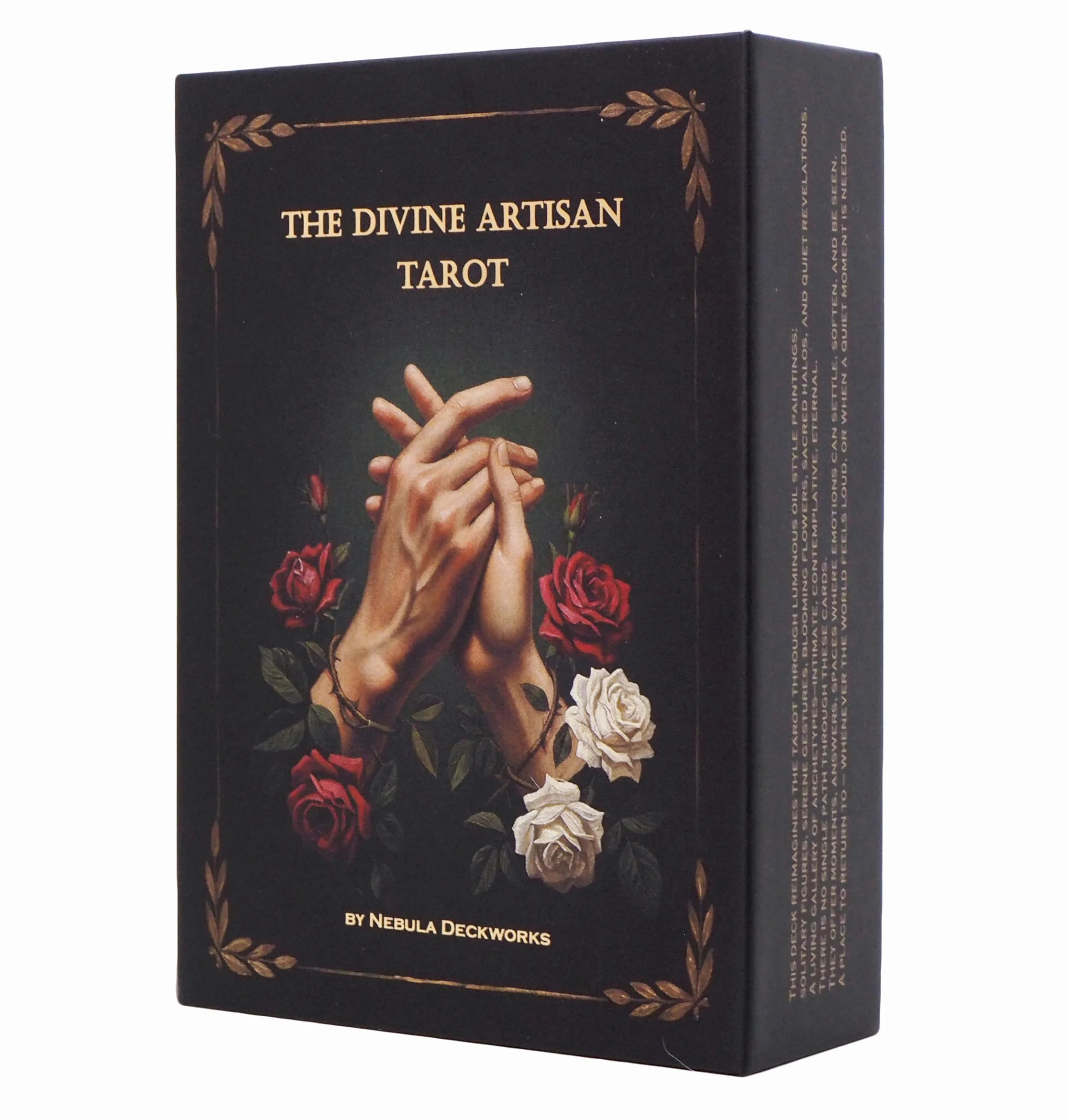 The Divine Artisan Tarot 78-Card Deck with Magnetic Box and Digital Guidebook