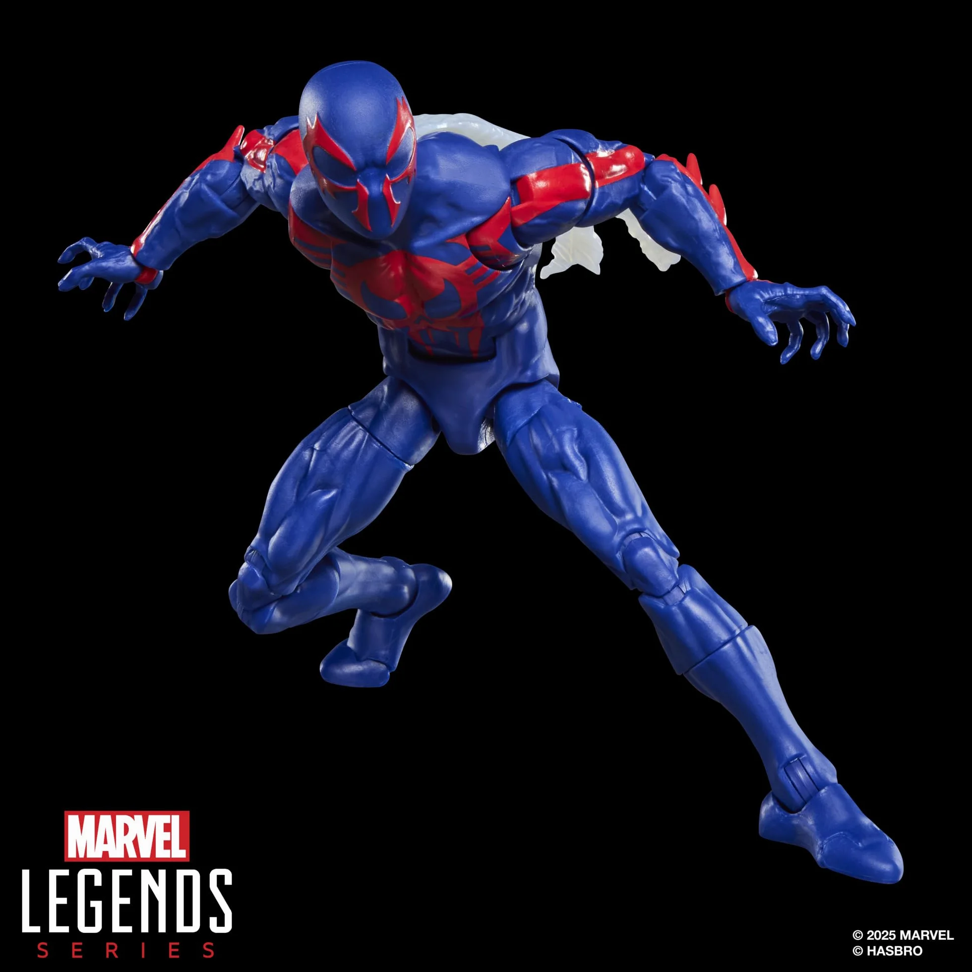 Spider-Man 2099 z serii Marvel Legends, 15-centymetrowa figurka kolekcjonerska z komiksów z kartą retro