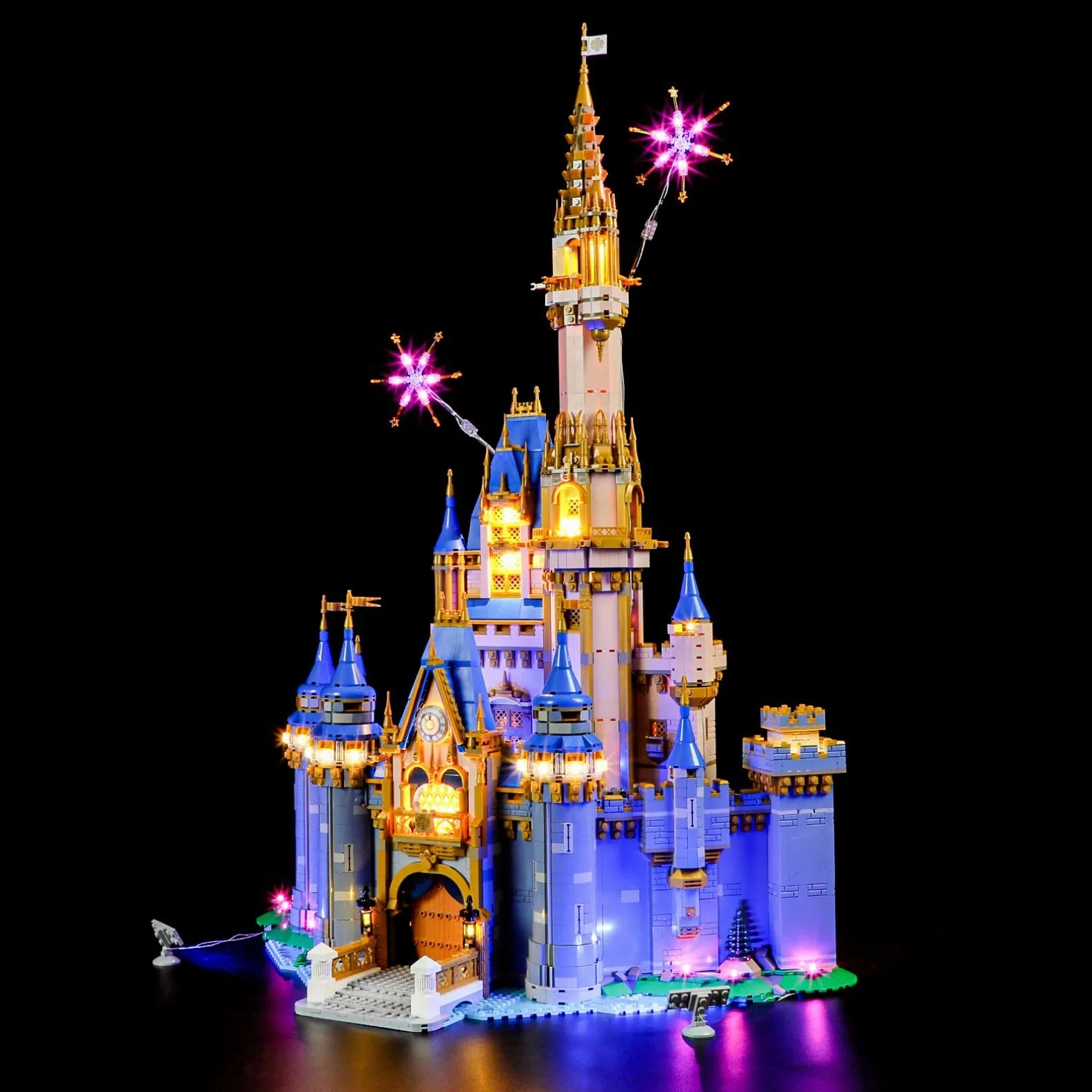 Zestaw oświetlenia LED kompatybilny z modelem 43222 Disney Castle