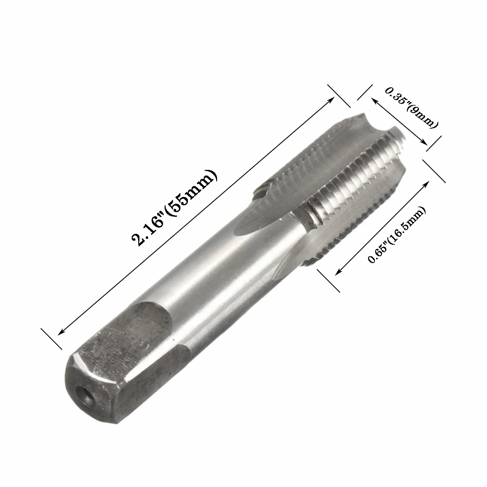 1/8" - 27 NPT stożkowy gwint do rury, kran do gwintowania rur stalowych o wysokiej prędkości, krany do formowania gwintów
