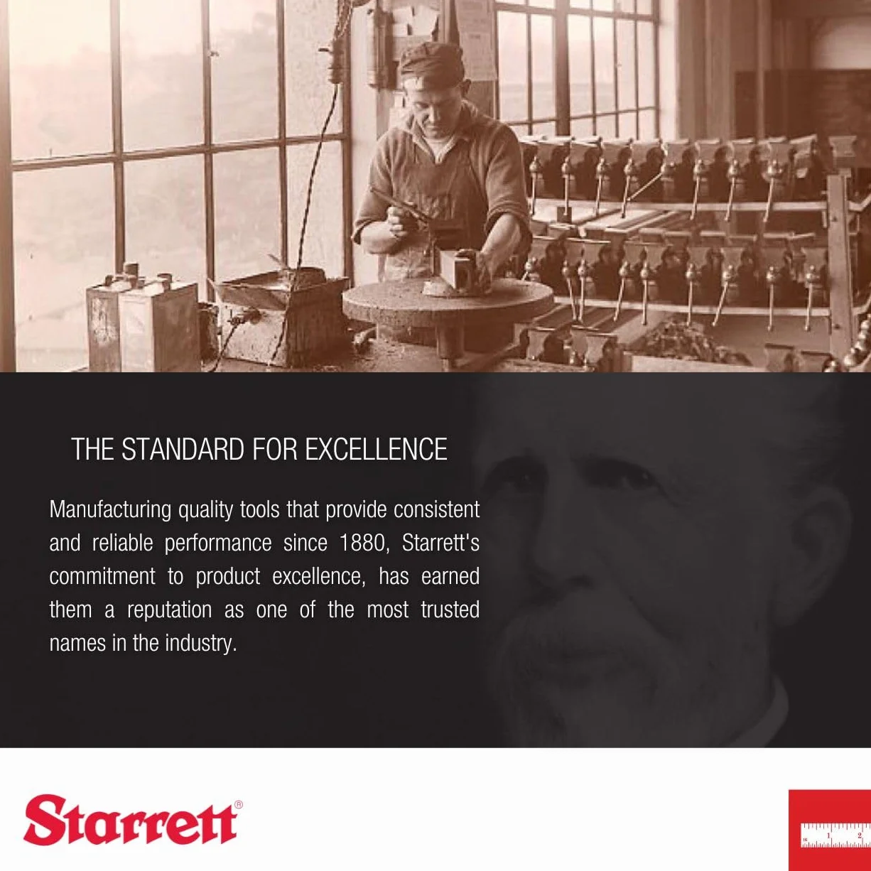 Starrett SM016 – COR. Ząbki metalowe – średnica 16 mm.