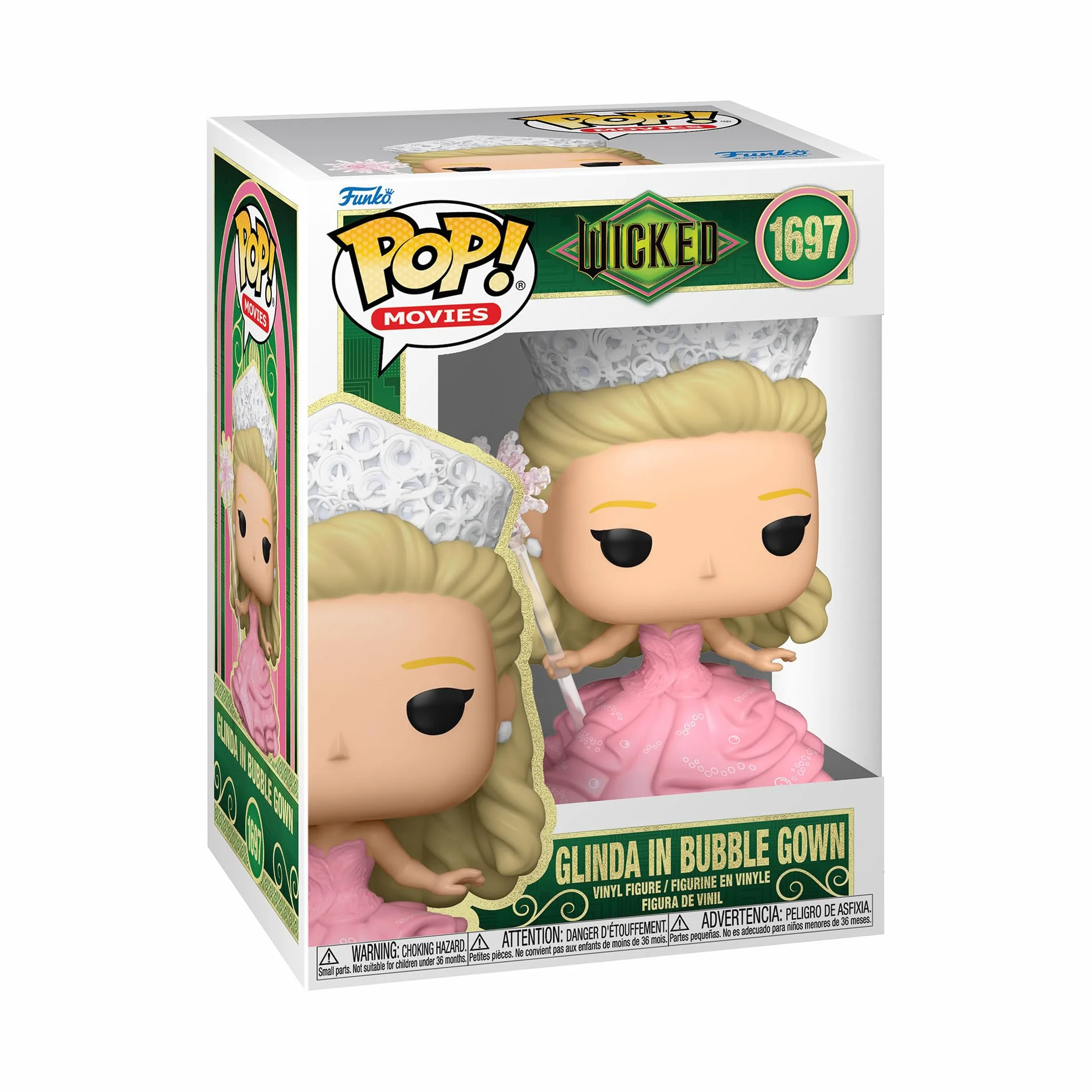 Funko Pop! Movies: WKD - Wicked - kolekcjonerska figurka winylowa - pomysł na prezent - oficjalny towar - zabawki dla dzieci i dorosłych - fanów filmów - figurka modelki dla kolekcjonerów i