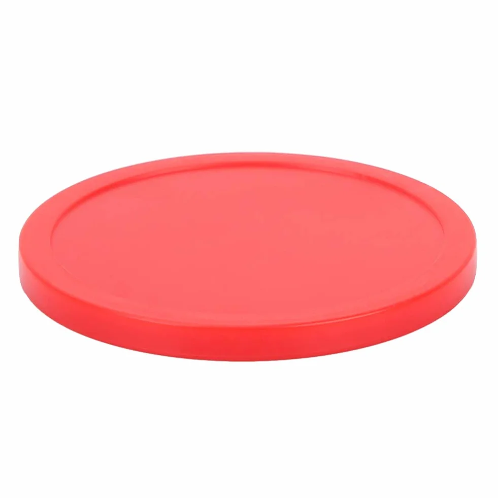 Krążki do cymbergaja, 4-pak Home Air Hockey Red krążki zamienne do stołów do gry Akcesoria do sprzętu(82mm)