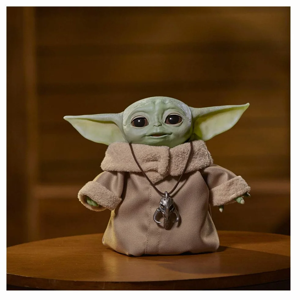 The Child-Grogu z Gwiezdnych Wojen, edycja interaktywna z ponad 25 kombinacjami dźwięków i ruchów, zabawka inspirowana z serialem The Mandalorian, dla dzieci w wieku od 4 lat