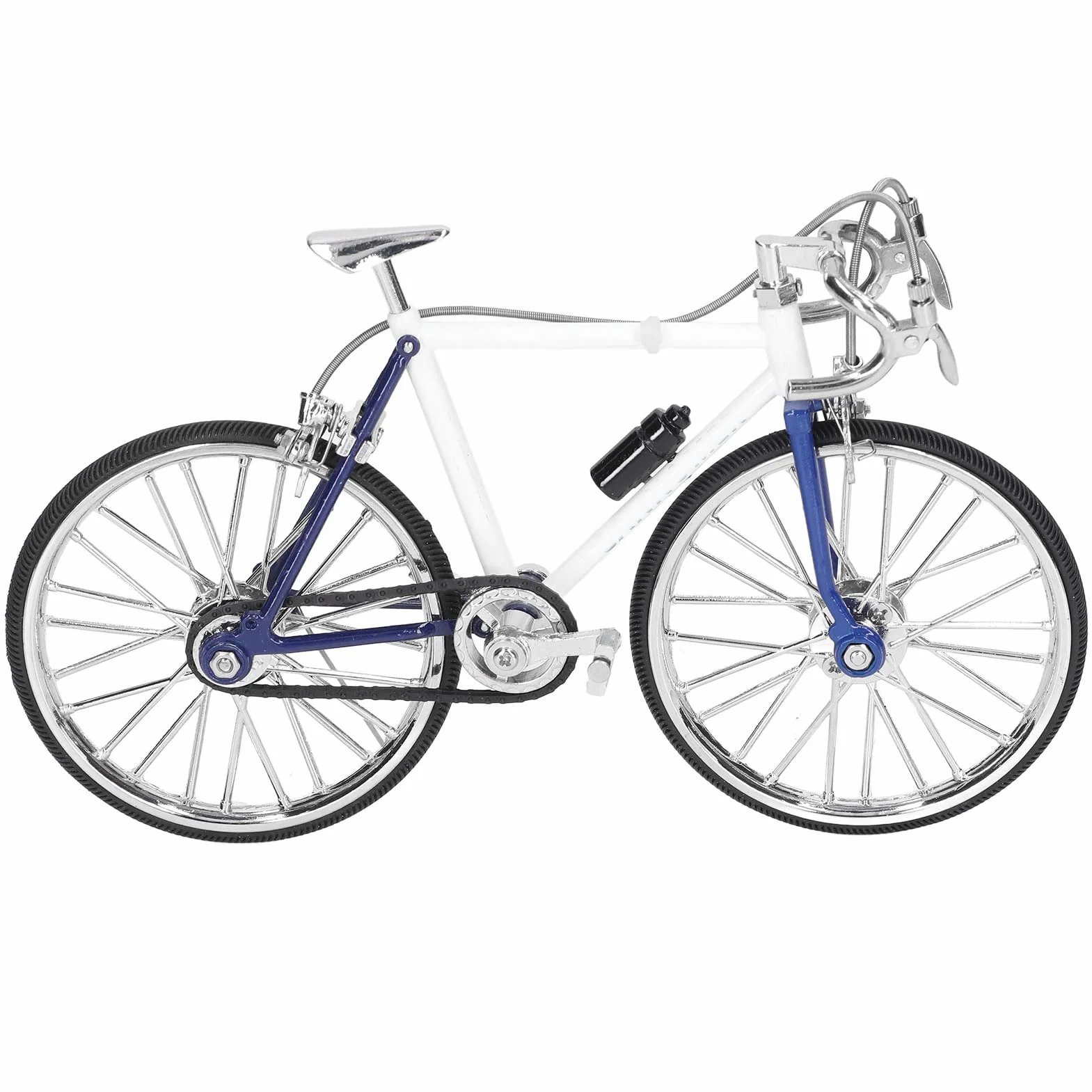 Ozdoba Modelu Mini Roweru, 1:10 Kolekcje Rowerów o Wysokiej Symulowanej Stopie Retro Miniaturowa Figurka Kreatywna Figurka Rowerowa Decor
