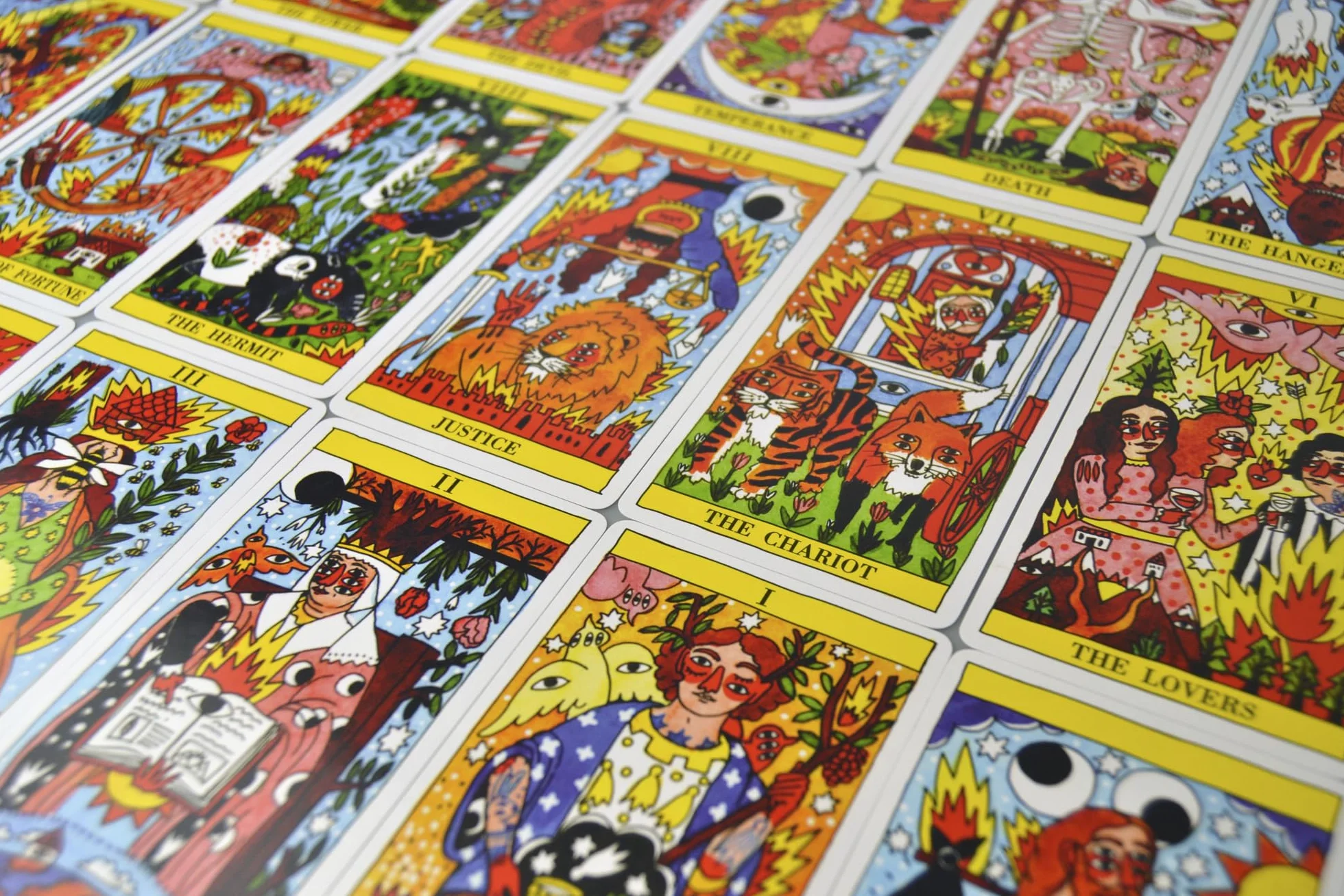 Fournier tarot del fuego