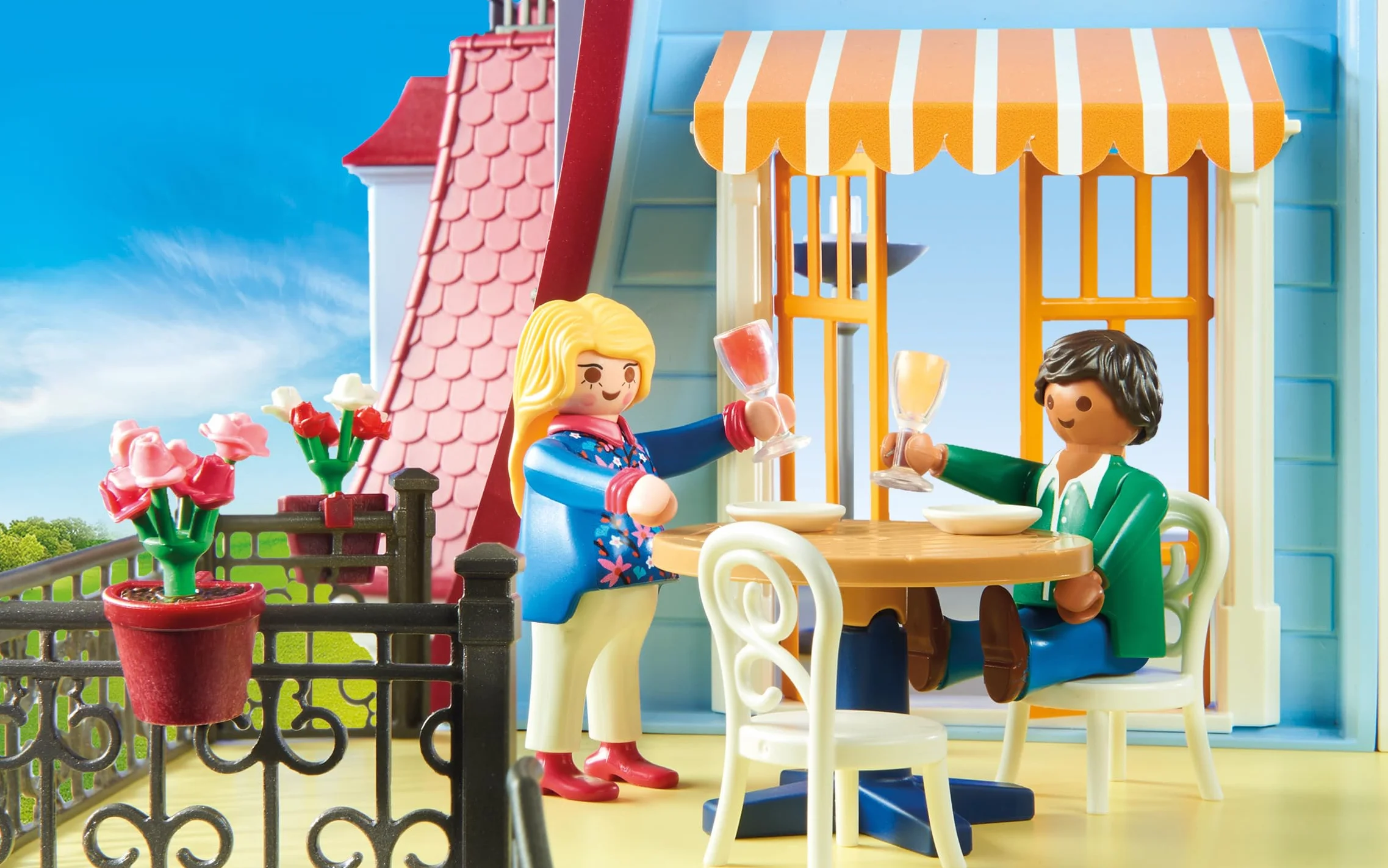 PLAYMOBIL Dollhouse 70205 Duży Domek dla Lalek, od 4 Lat