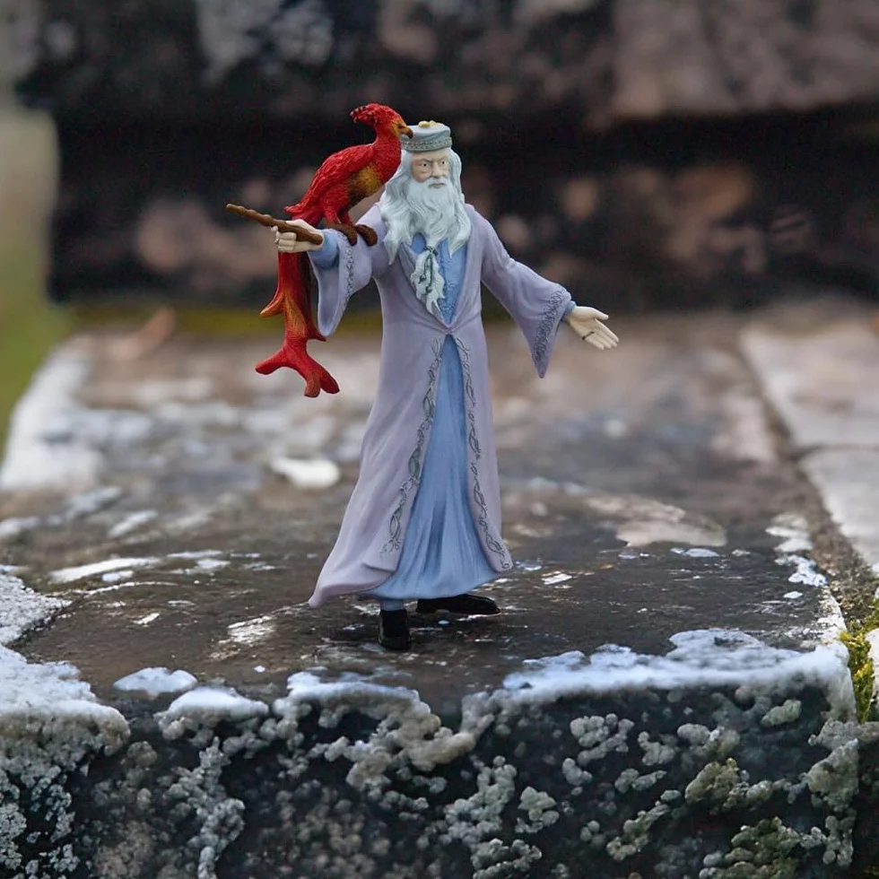 schleich 42637 Dumbledore & Feniks, od 6 lat, WIZARDING WORLD - figurka, 11 x 4 x 12 cm