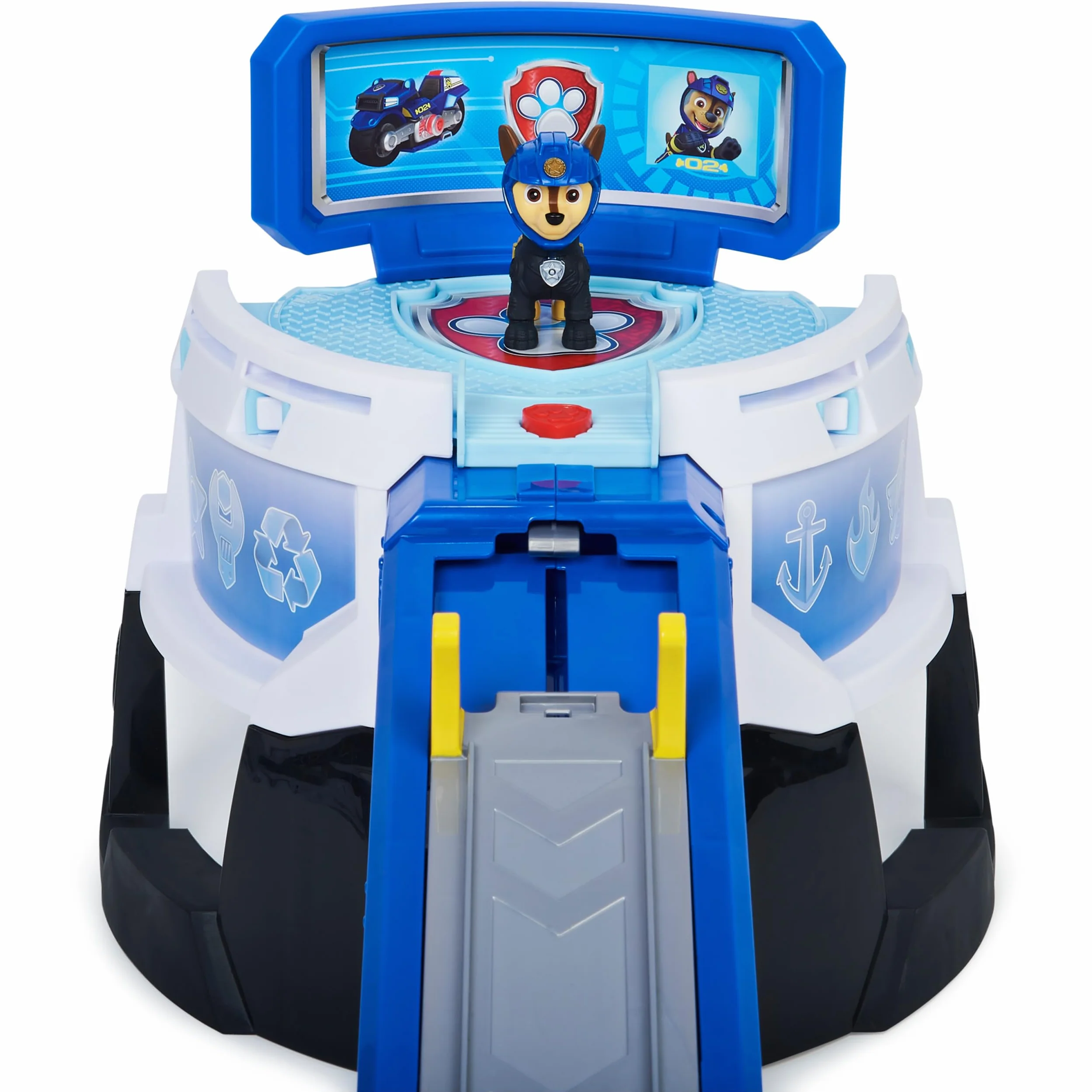 Paw Patrol Moto Pups Zestaw Motocyklowy z Figurką Chase, Wielokolorowy, Od 3 Roku Życia, 6060233