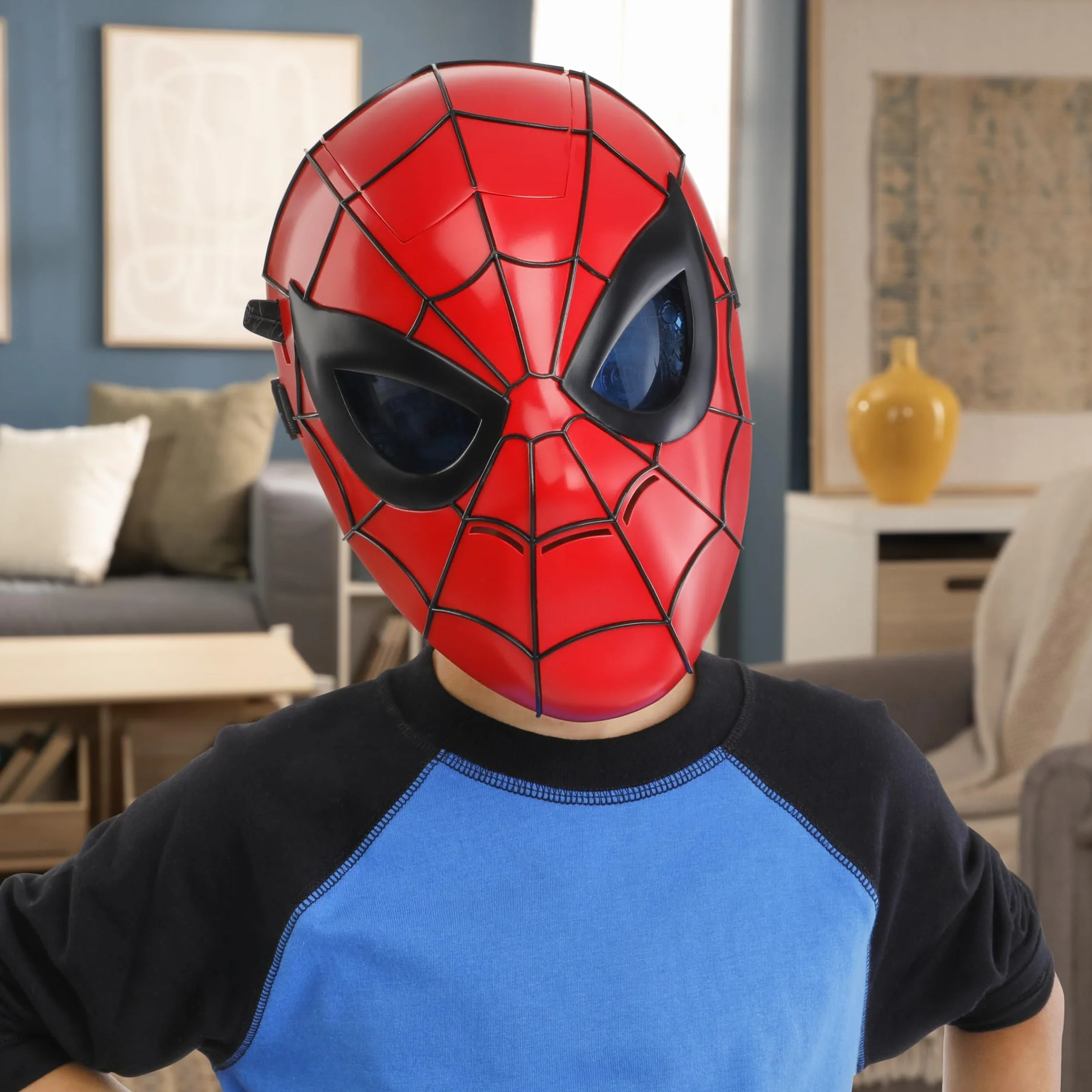 Hasbro Maska Marvel Spider-Man Glow FX, zabawka tematyczna