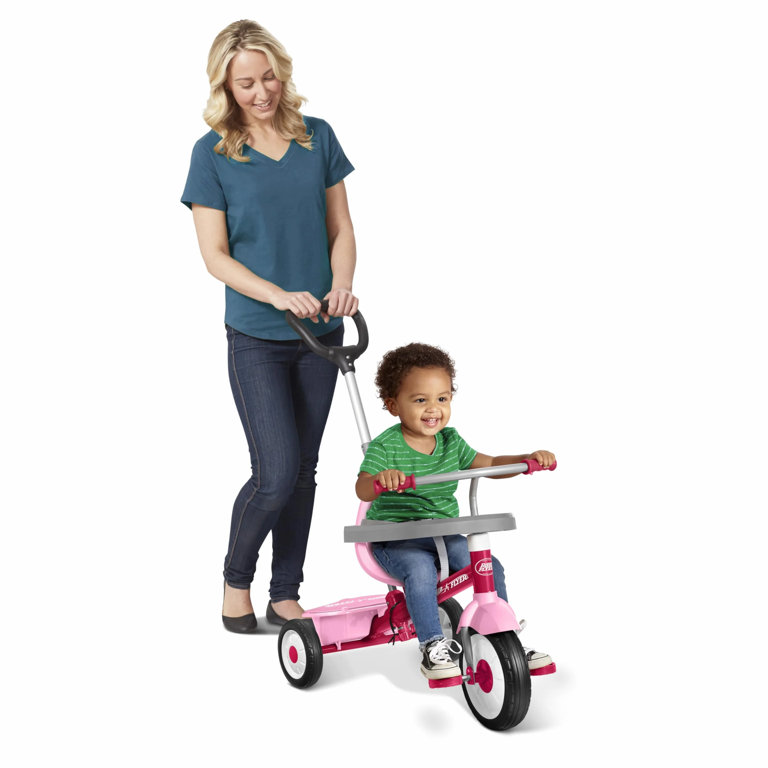 Radio Flyer 456PAZ Stroller Trike, różowy